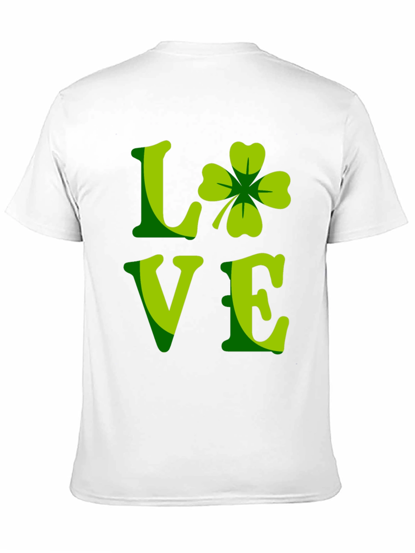 St. Patricks Day Shamrock Love Graphic Tee