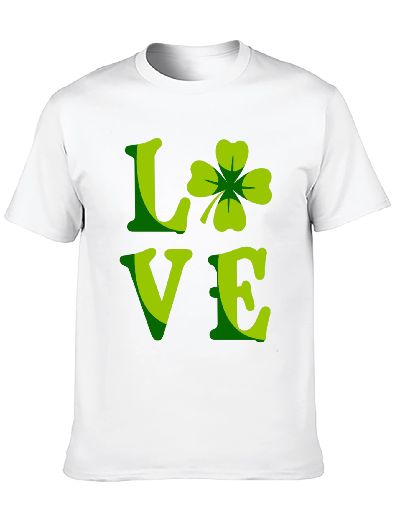 St. Patricks Day Shamrock Love Graphic Tee