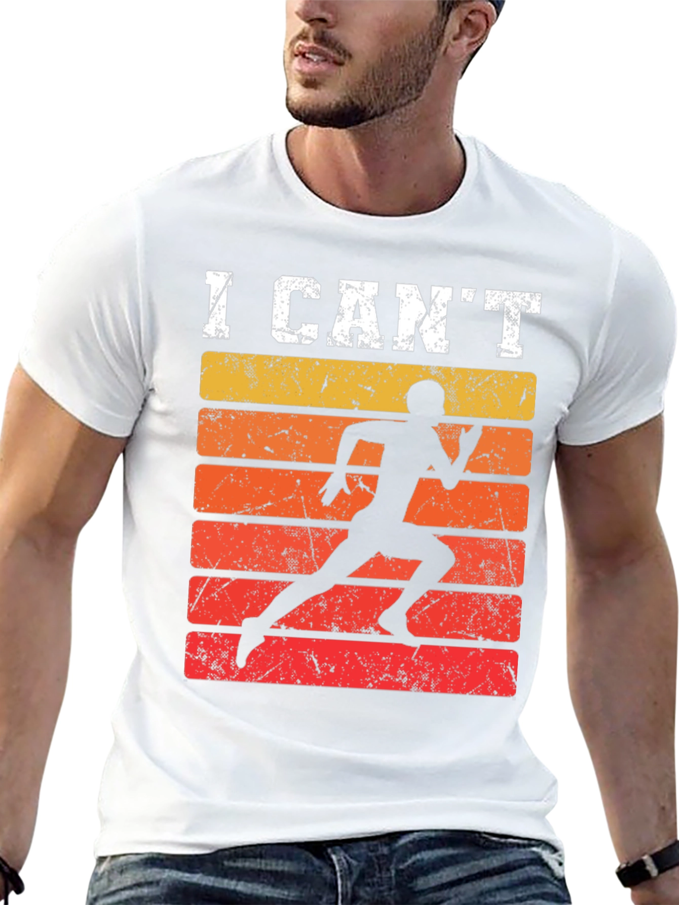 Retro Runner T-Shirt: I Cant Stop