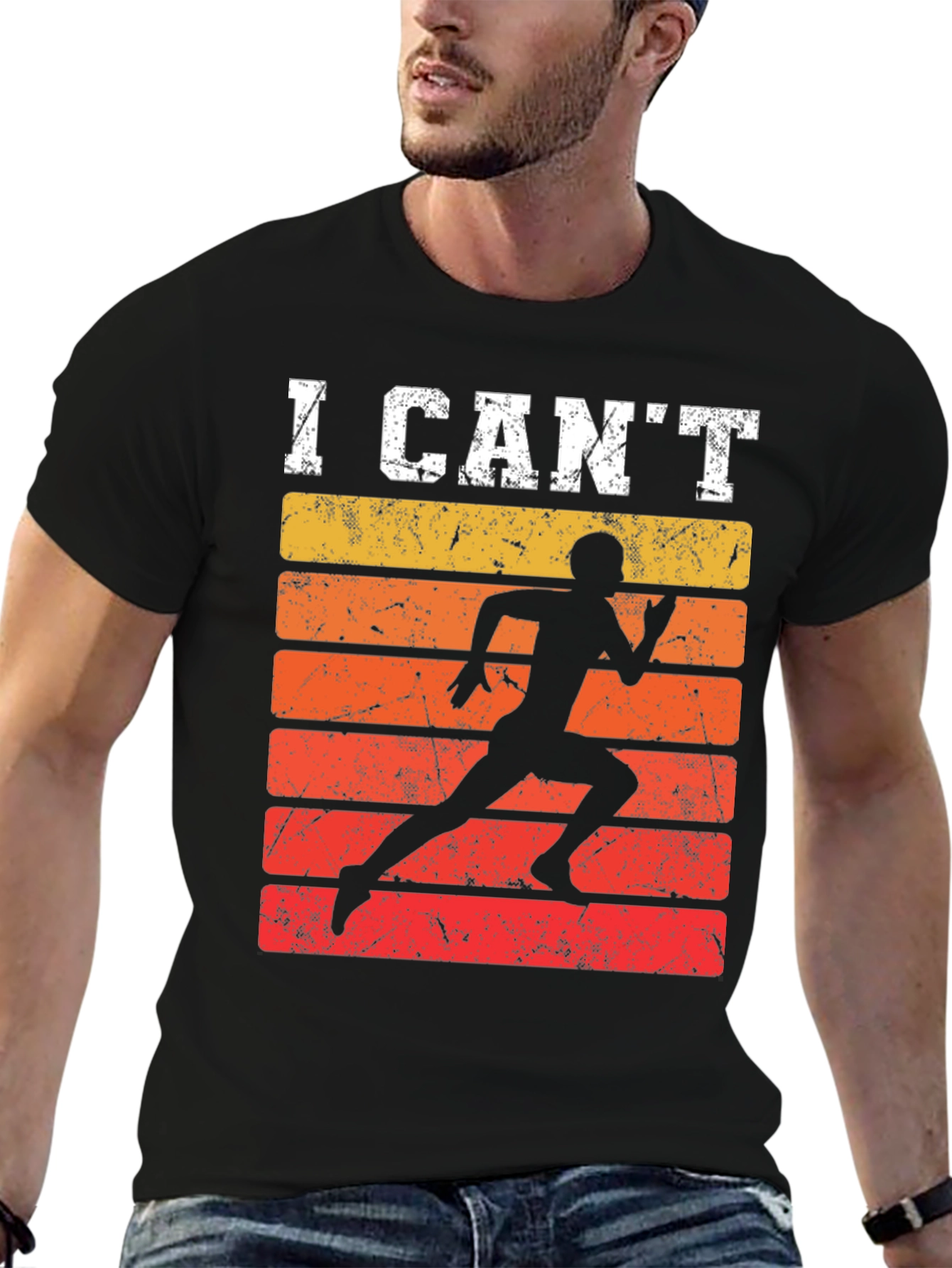 Retro Runner T-Shirt: I Cant Stop