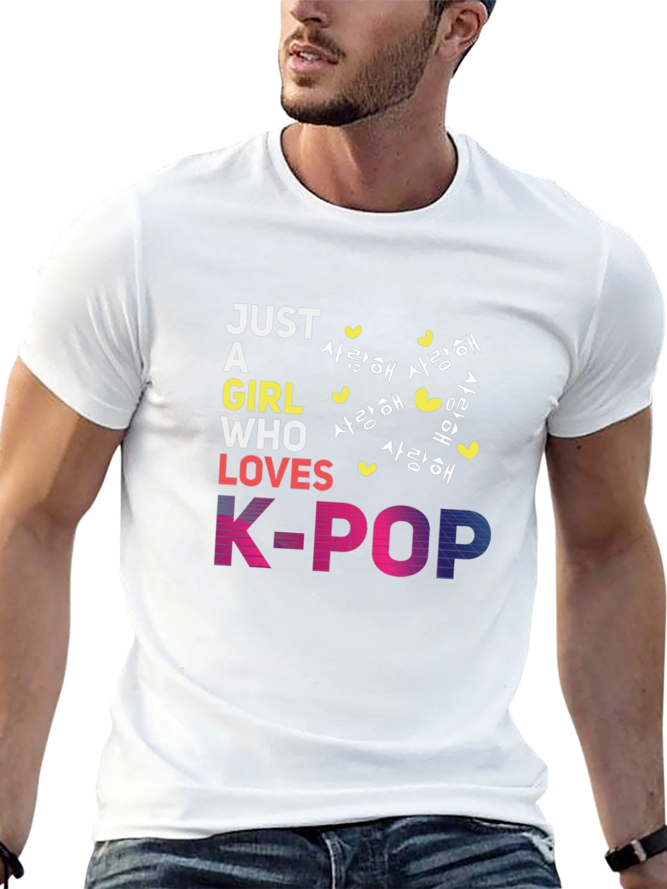 Just a Girl Who Loves K-Pop T-Shirt