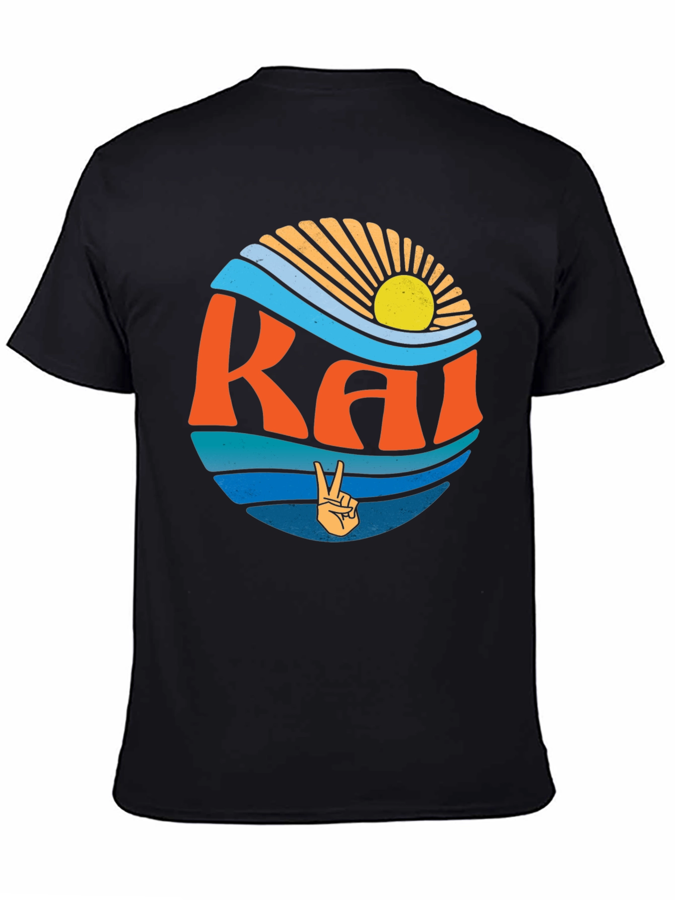 Retro Kai T-Shirt - Surf & Sun Style