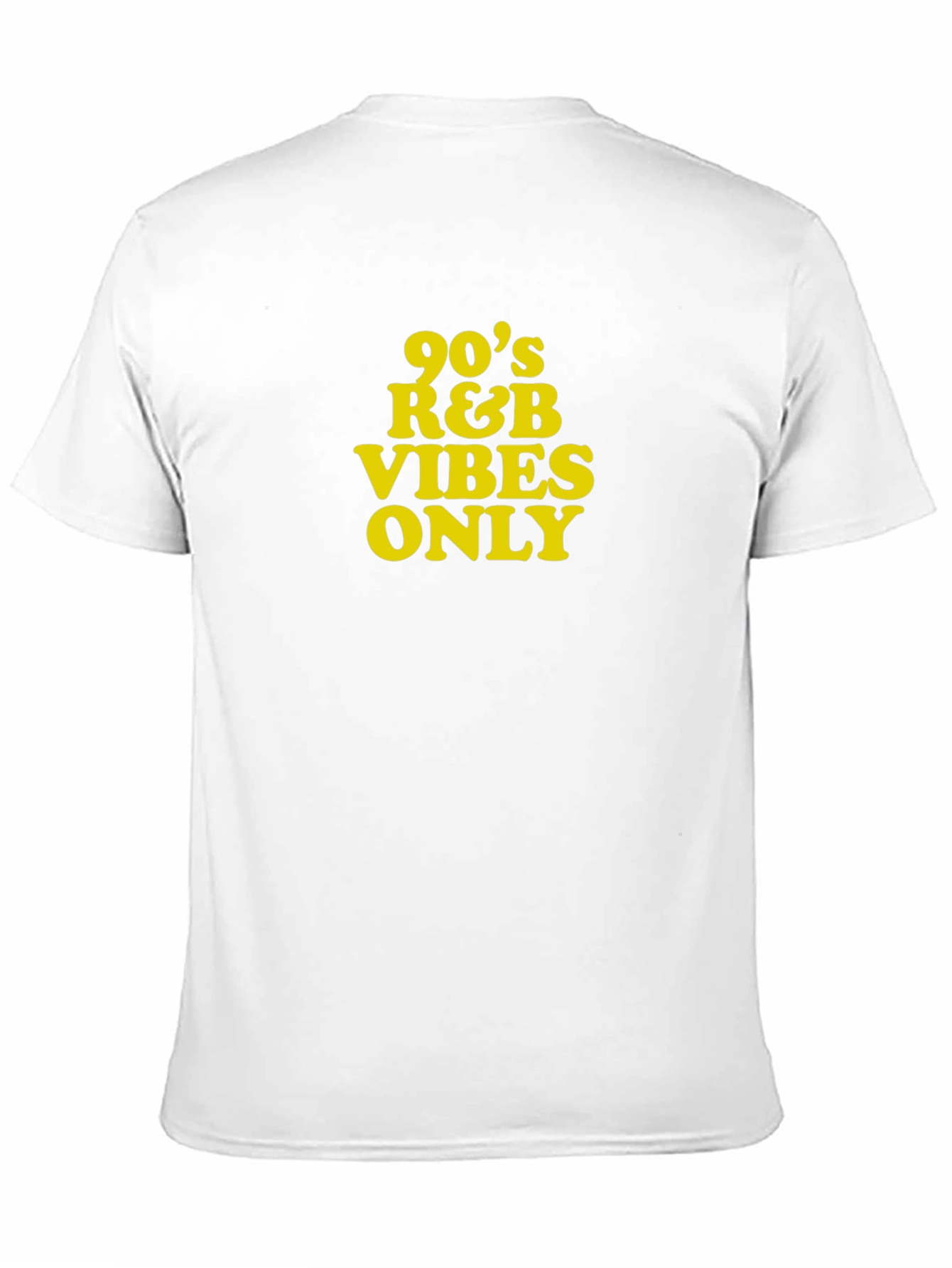 90s R&B Vibes Only Black T-Shirt