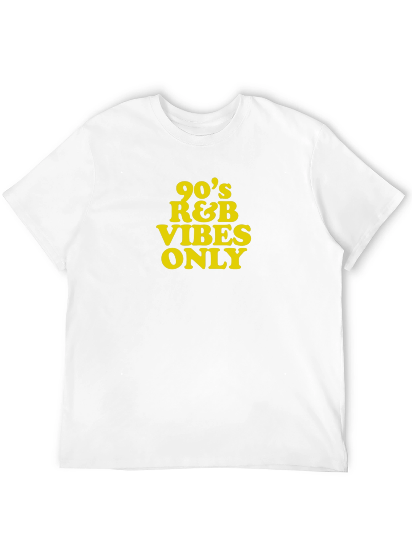 90s R&B Vibes Only Black T-Shirt