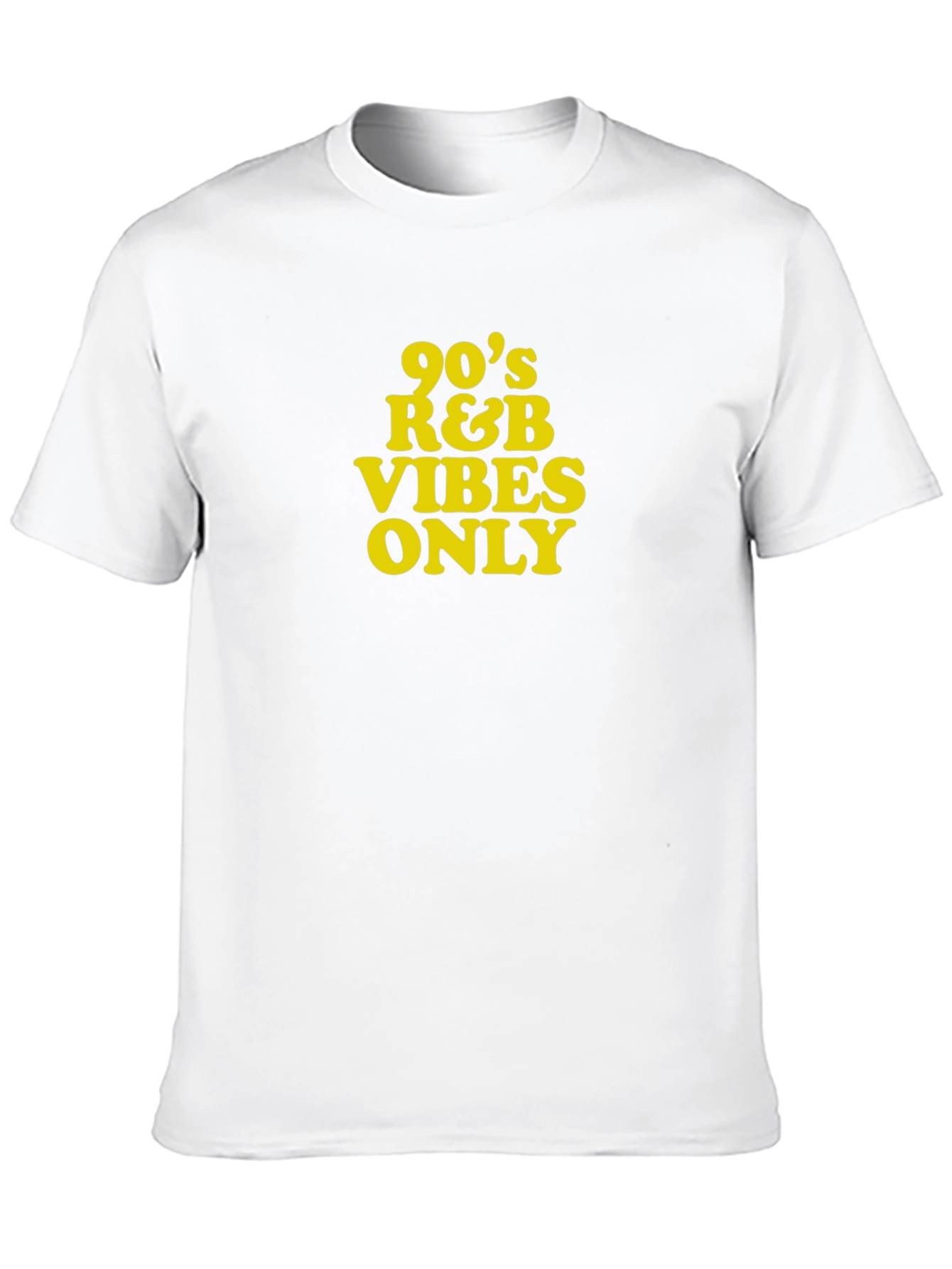 90s R&B Vibes Only Black T-Shirt