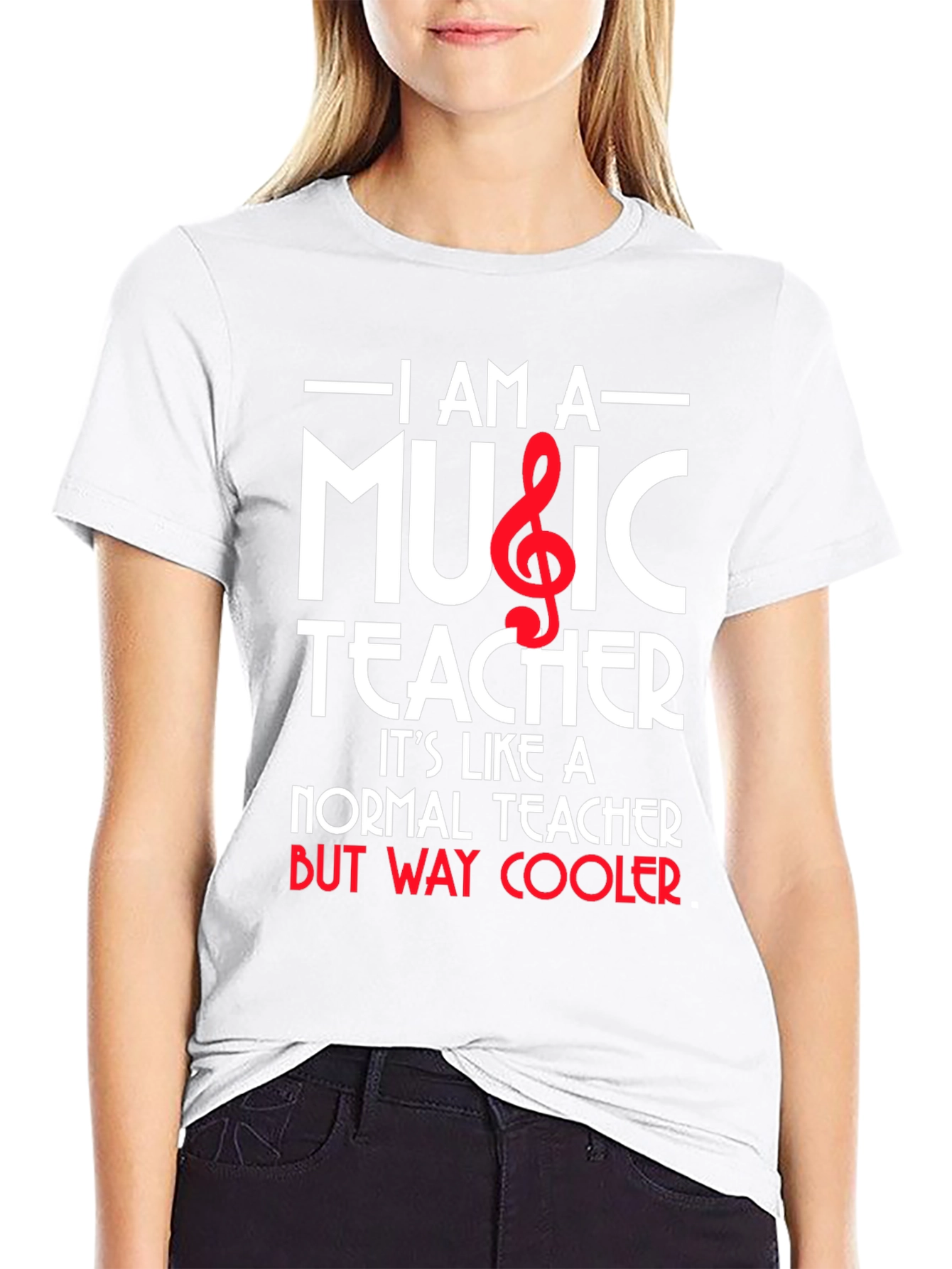 I Am A Music Teacher Graphic T-Shirt
