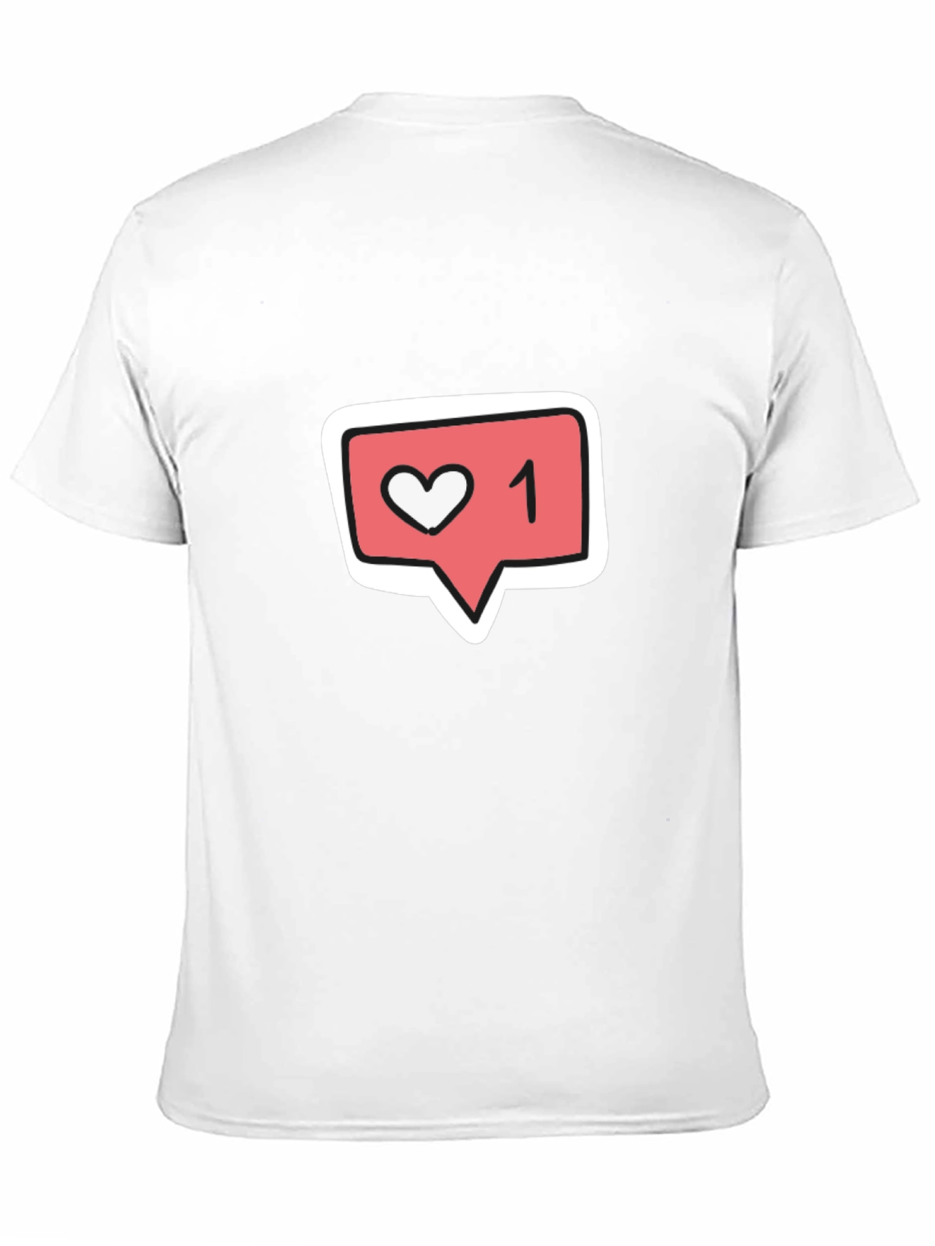 Trendy Like 1 Graphic Black T-Shirt