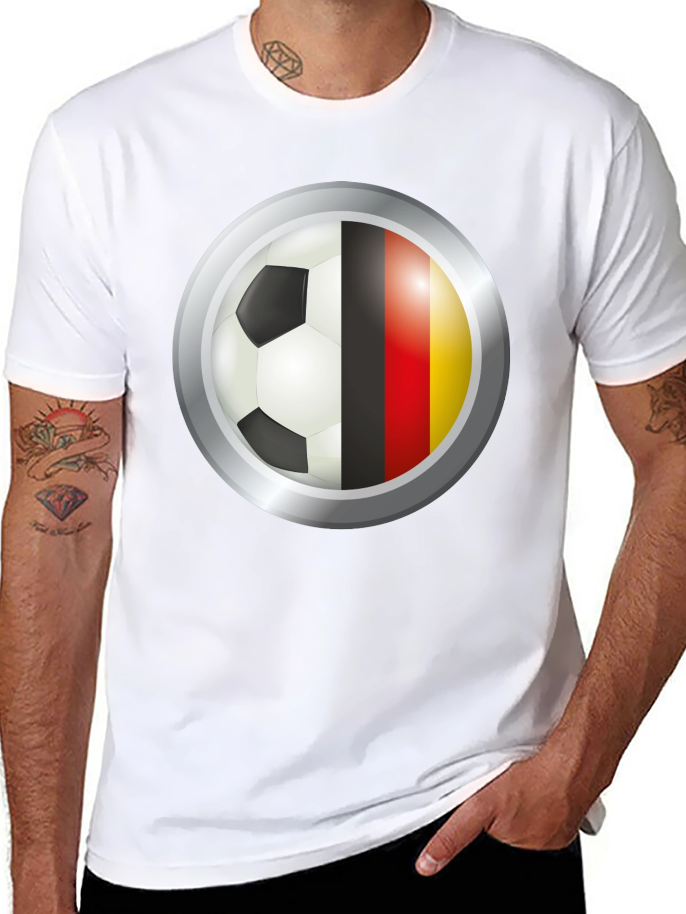 Germany Flag Soccer T-Shirt