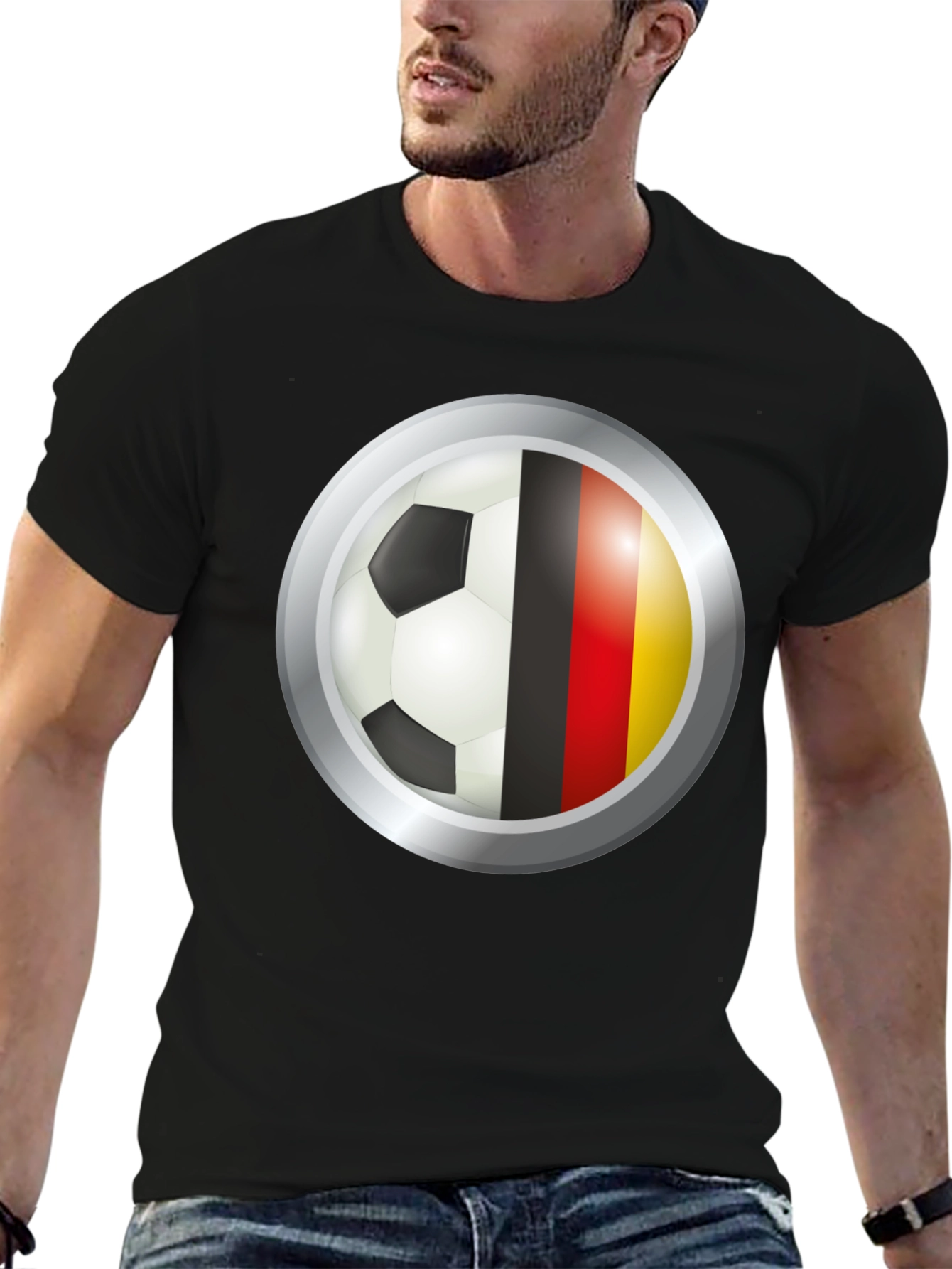 Germany Flag Soccer T-Shirt