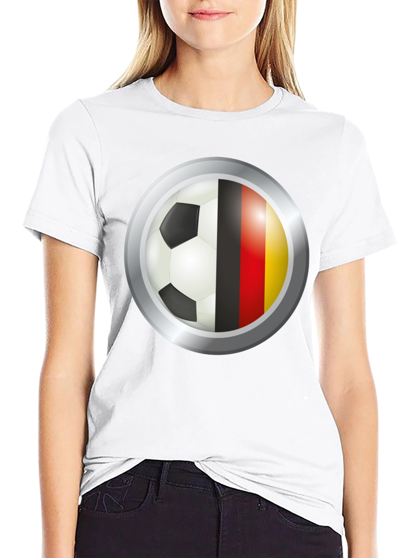 Germany Flag Soccer T-Shirt