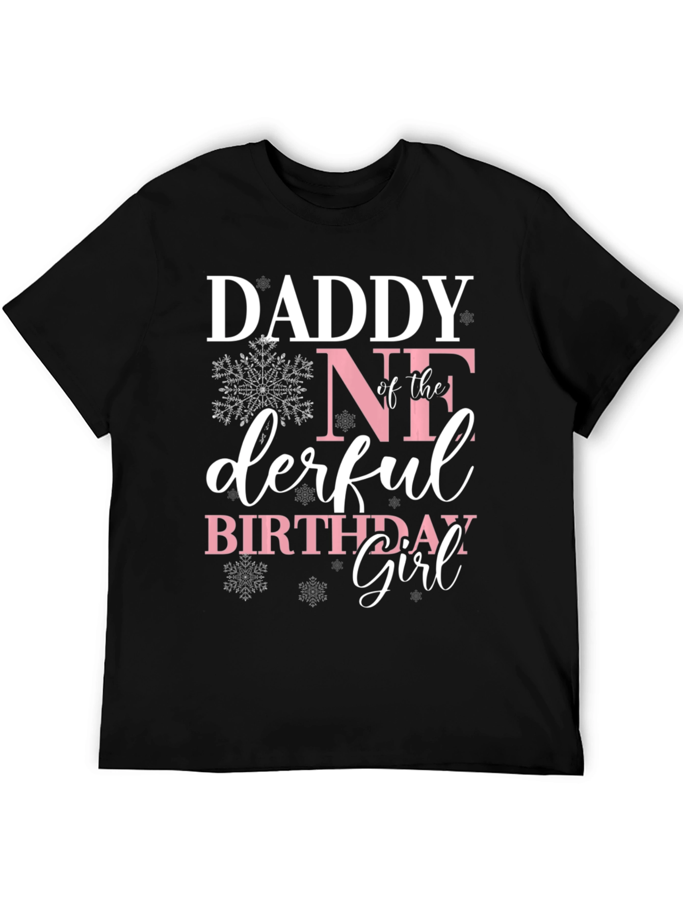 Daddy of the Birthday Girl Graphic Tee