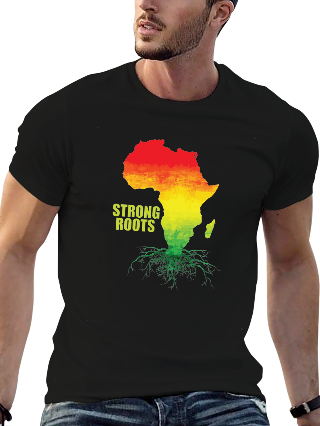 Strong Roots Africa Graphic T-Shirt