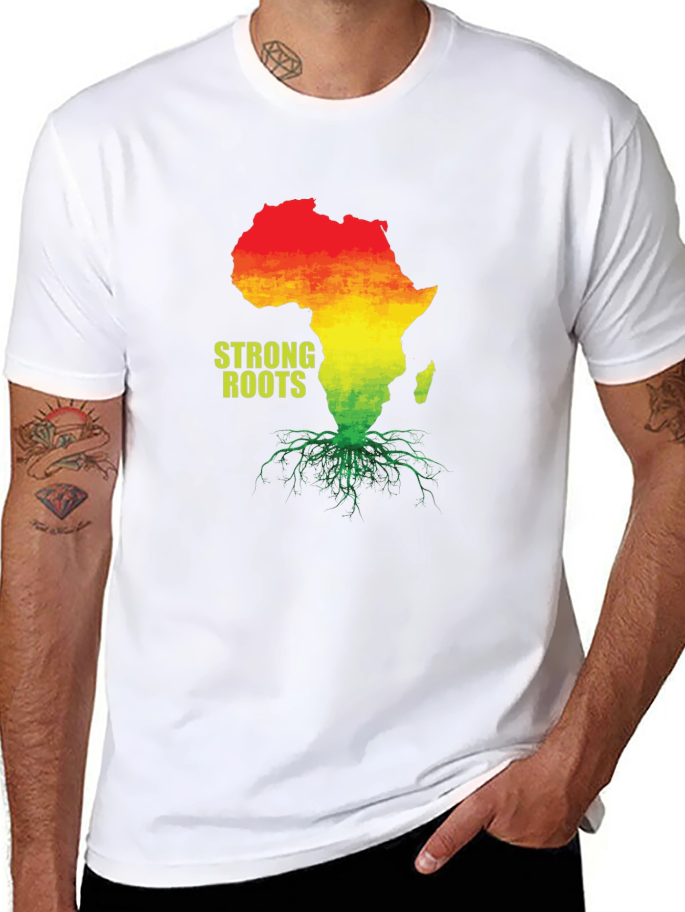 Strong Roots Africa Graphic T-Shirt