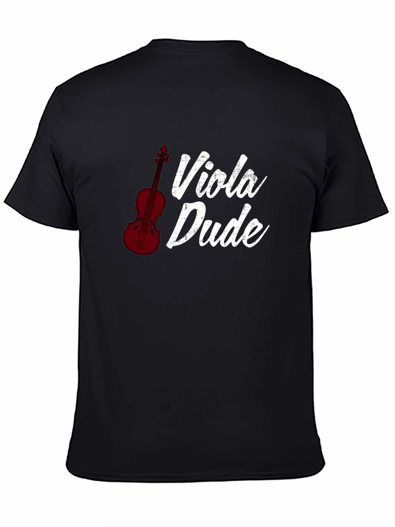 Viola Dude Black T-Shirt