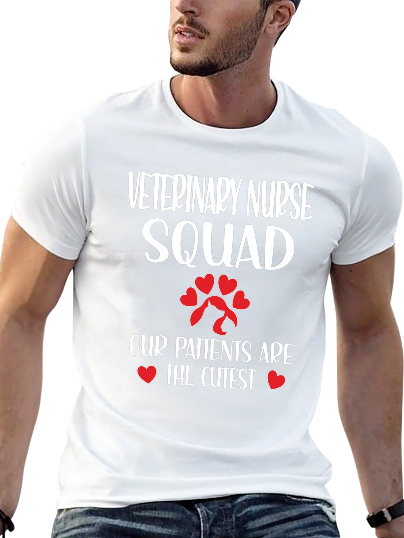 Veterinary Nurse Squad Graphic T-Shirt