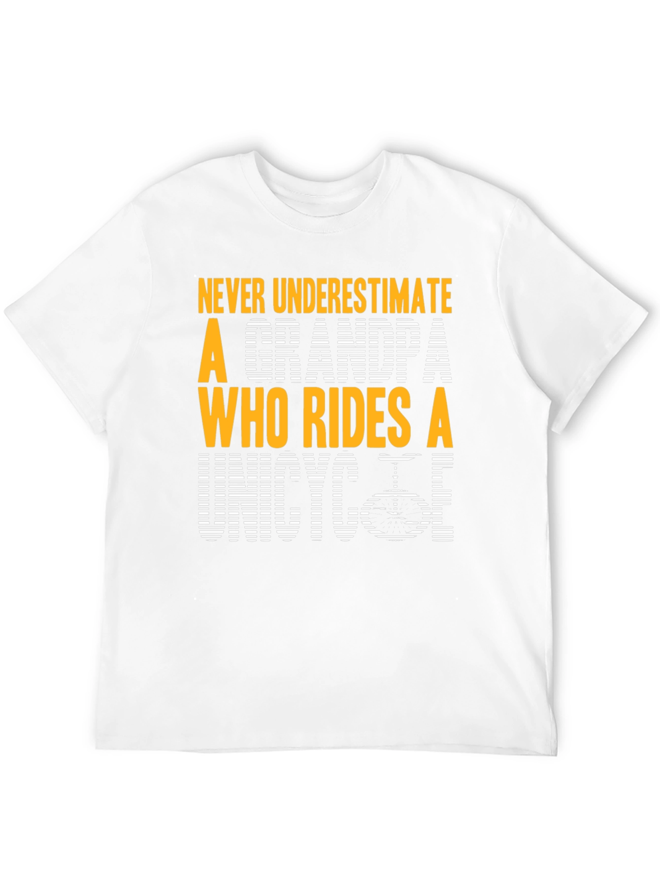 Unicycle Grandpa Graphic T-Shirt