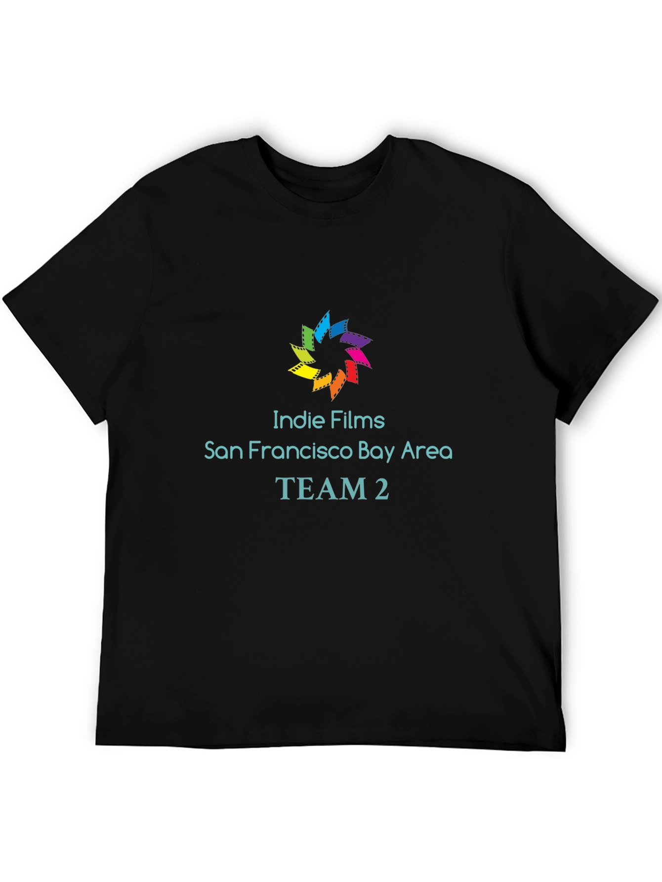 Indie Films Team 2 Black T-Shirt