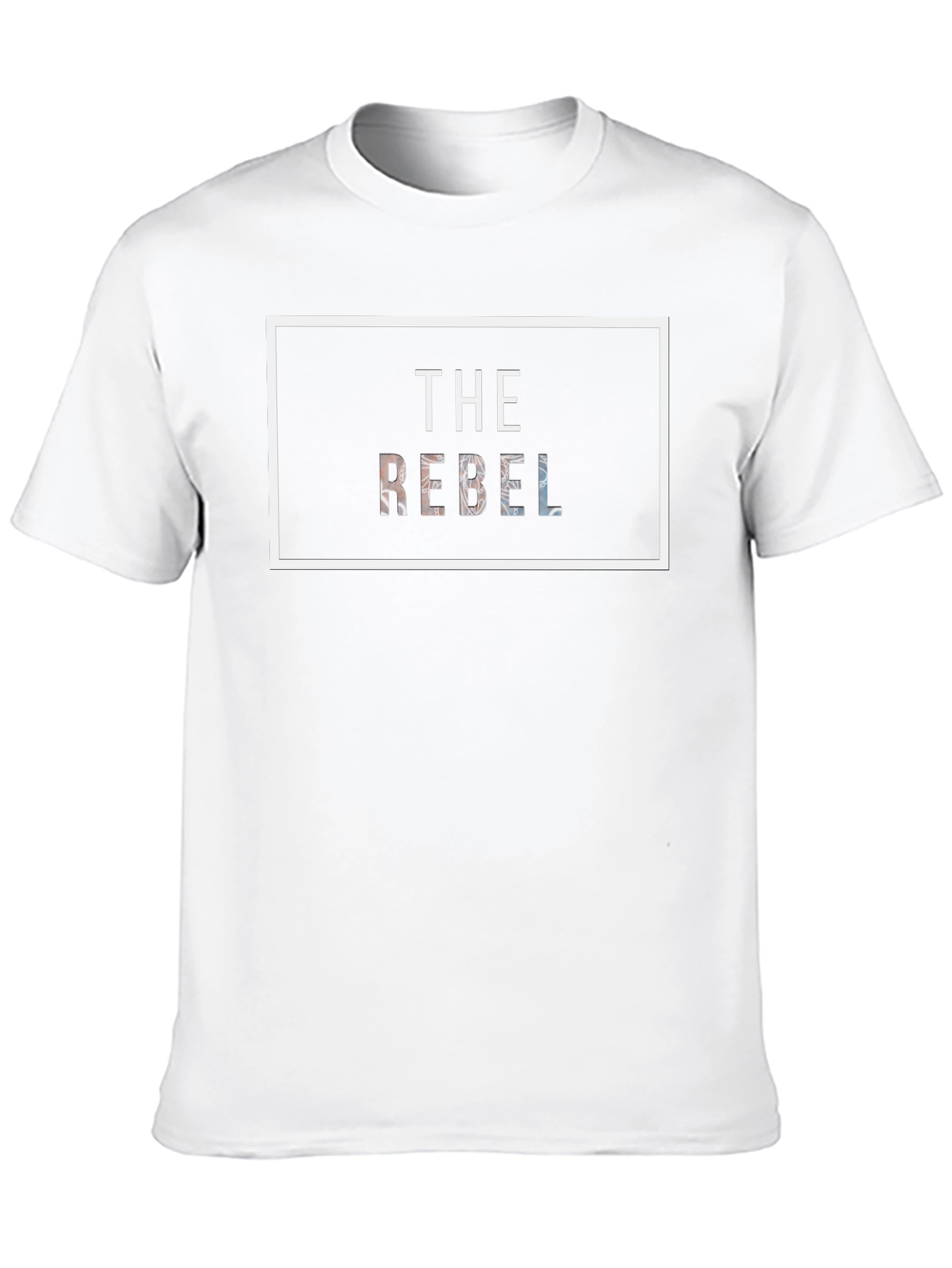 The Rebel Graphic Print Black T-Shirt