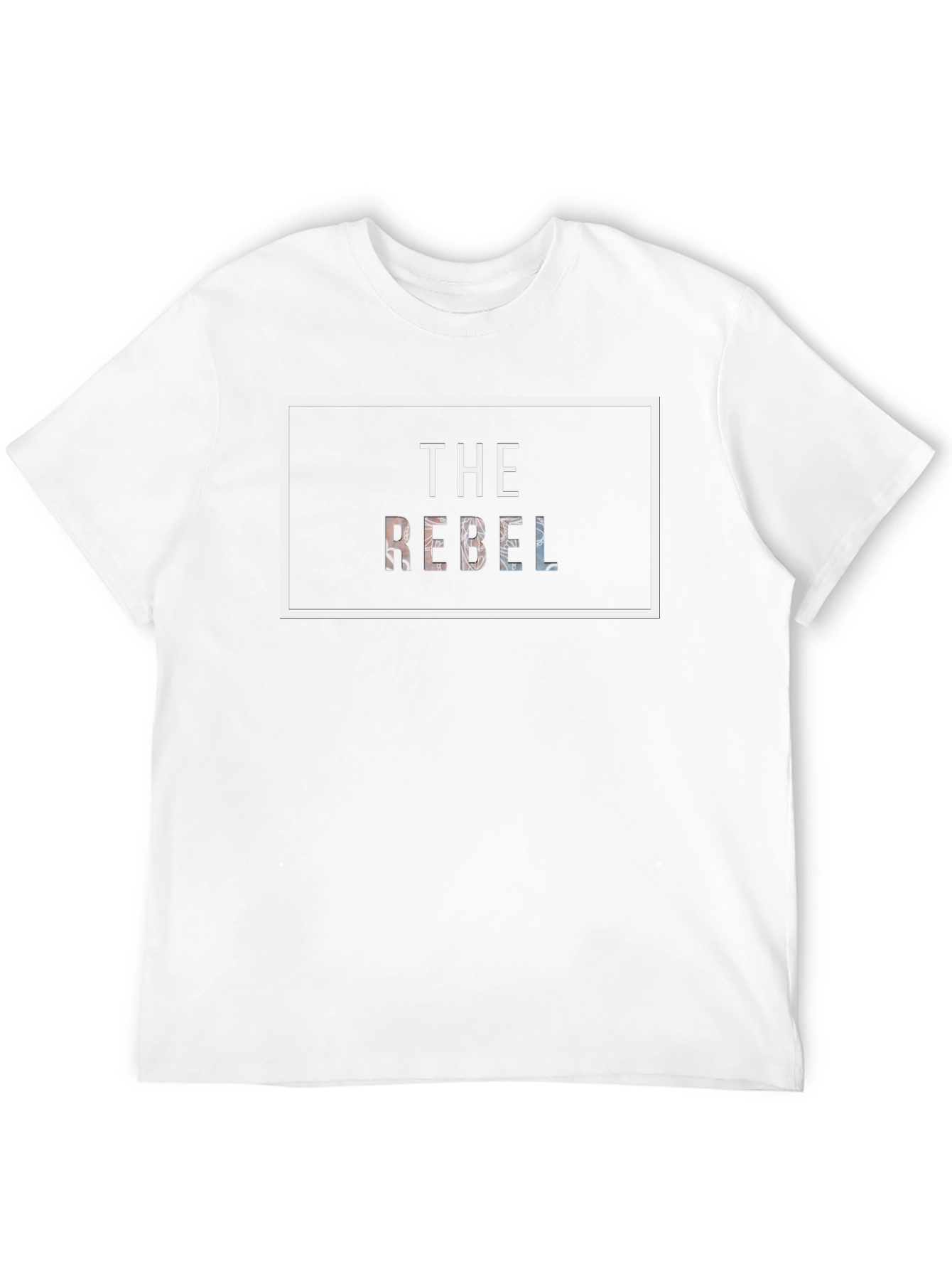 The Rebel Graphic Print Black T-Shirt