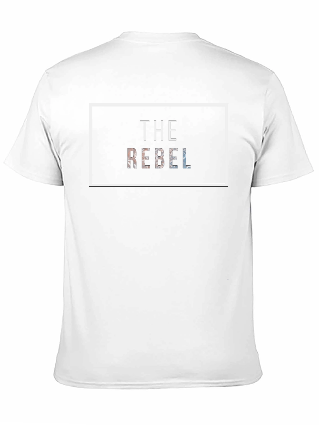 The Rebel Graphic Print Black T-Shirt