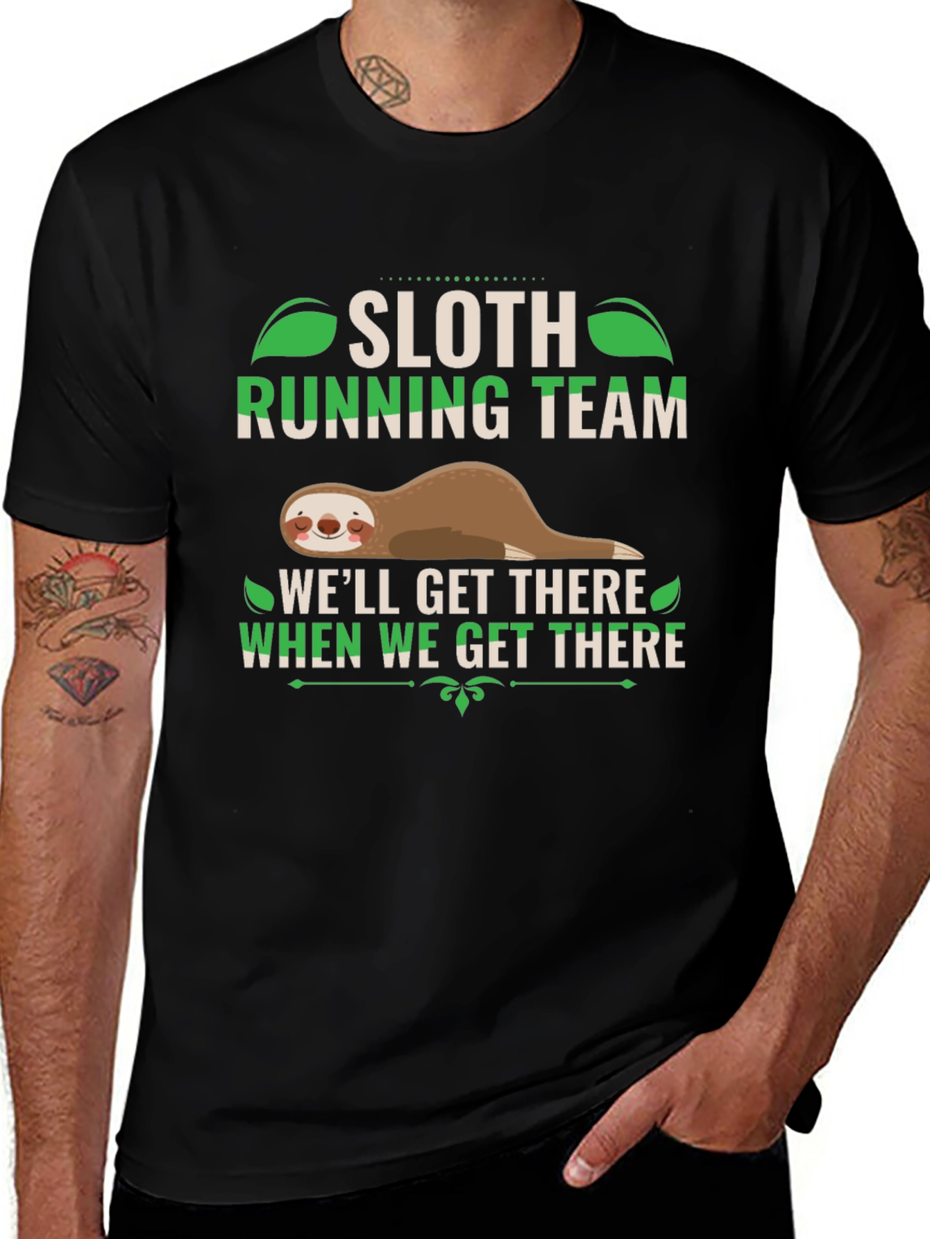 Sloth Running Team T-Shirt