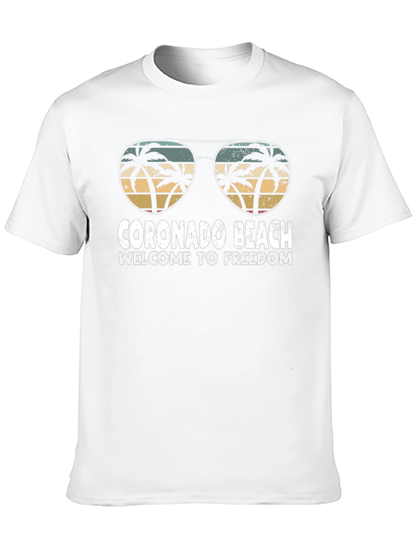 Coronado Beach T-Shirt - Freedom Vibes