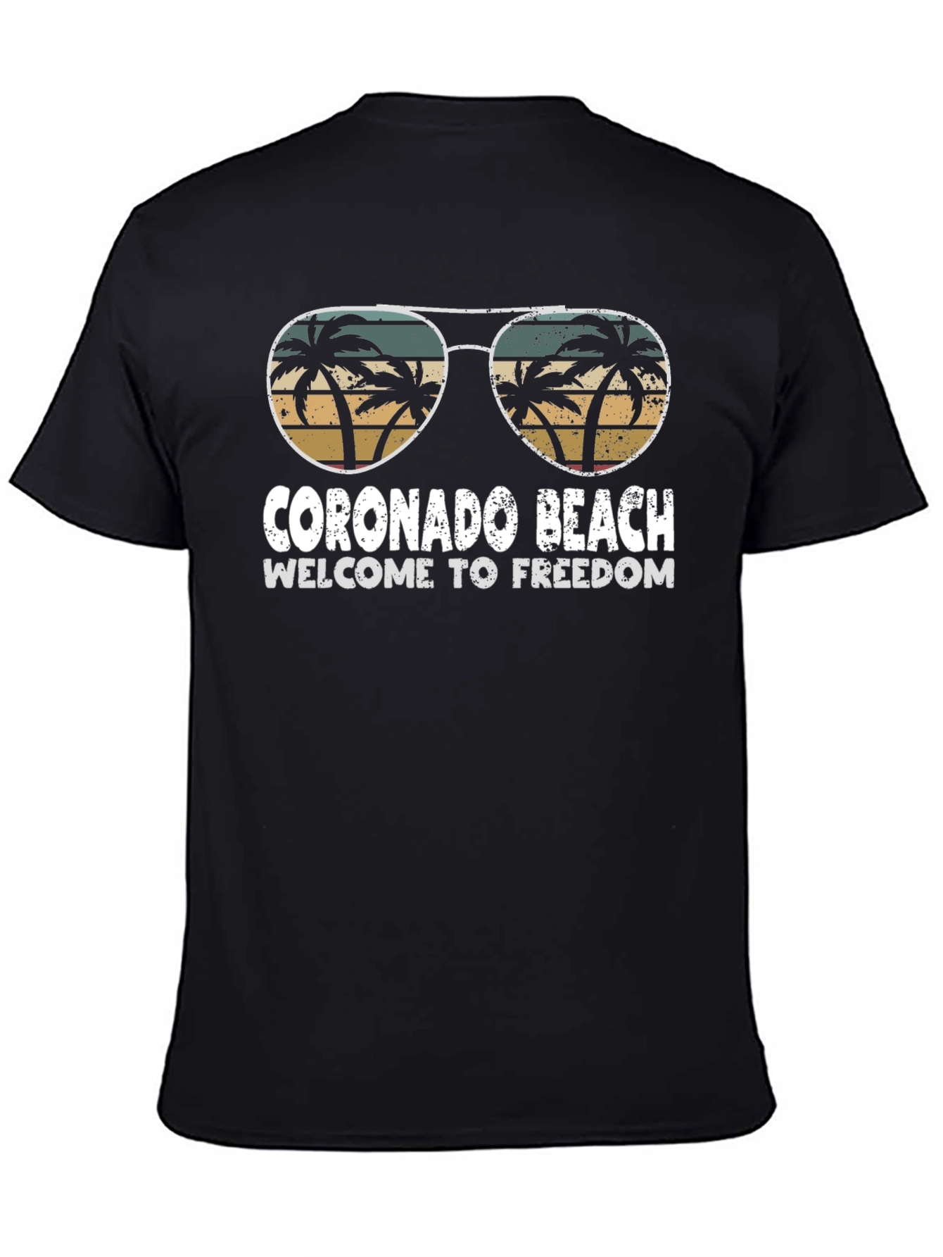 Coronado Beach T-Shirt - Freedom Vibes