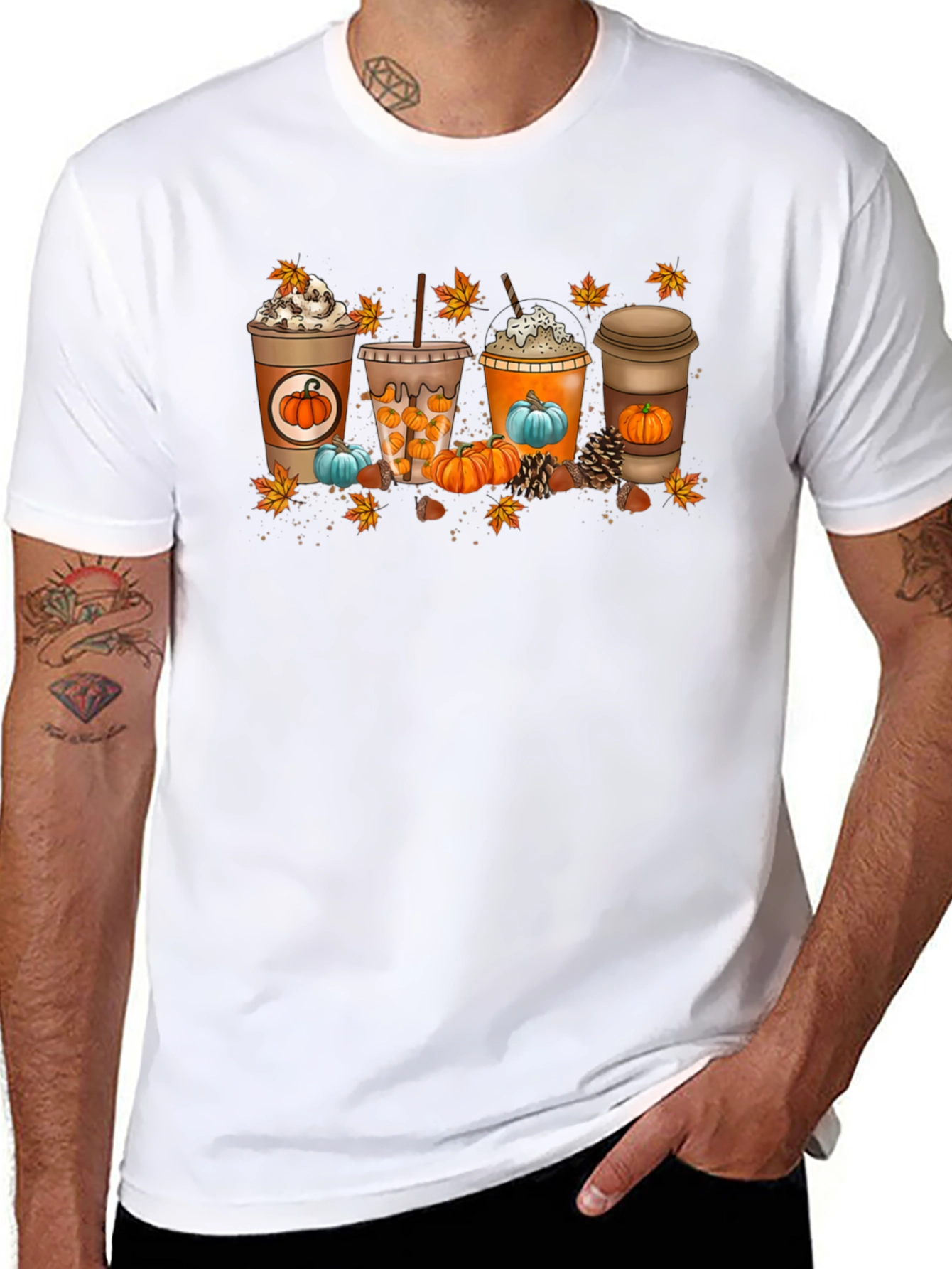 Fall Coffee Lovers T-Shirt - Pumpkin Spice Season