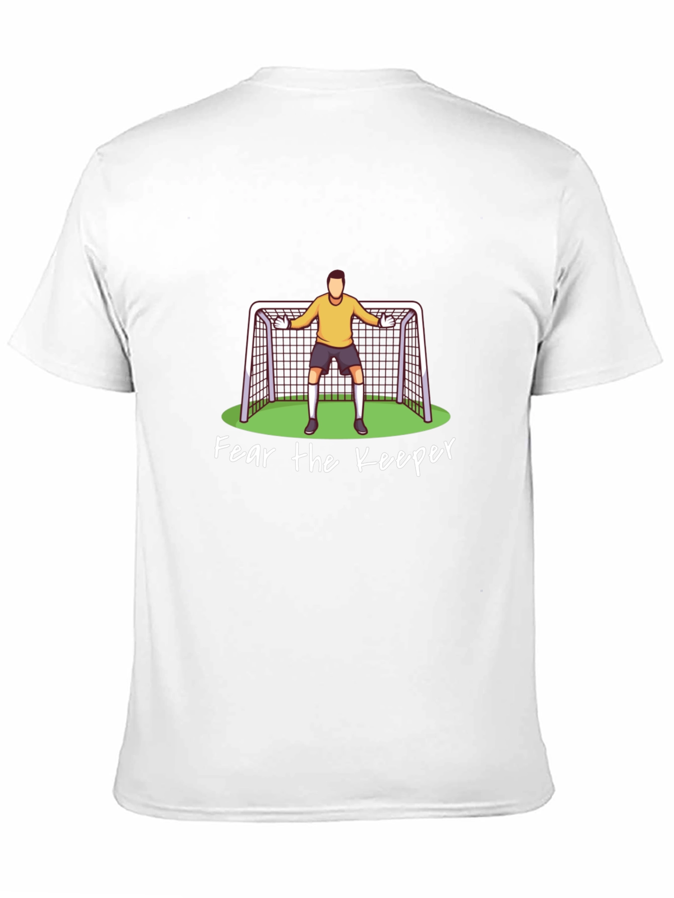 Fear The Keeper Soccer Goalie Graphic T-Shirt
