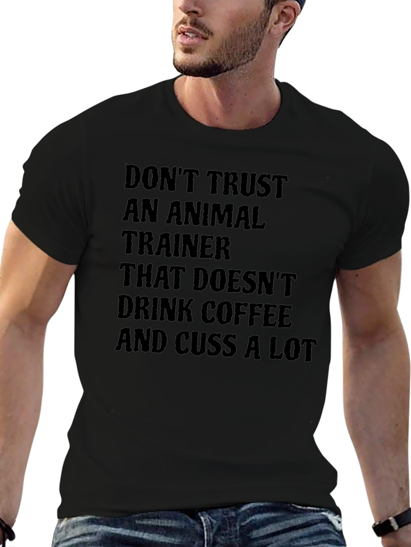 Funny Animal Trainer Coffee T-Shirt