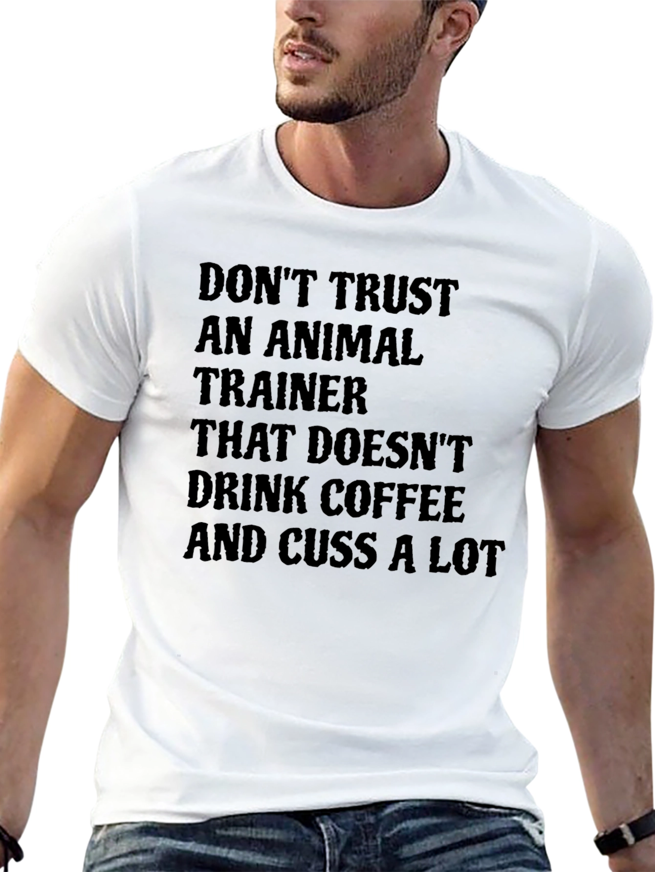 Funny Animal Trainer Coffee T-Shirt