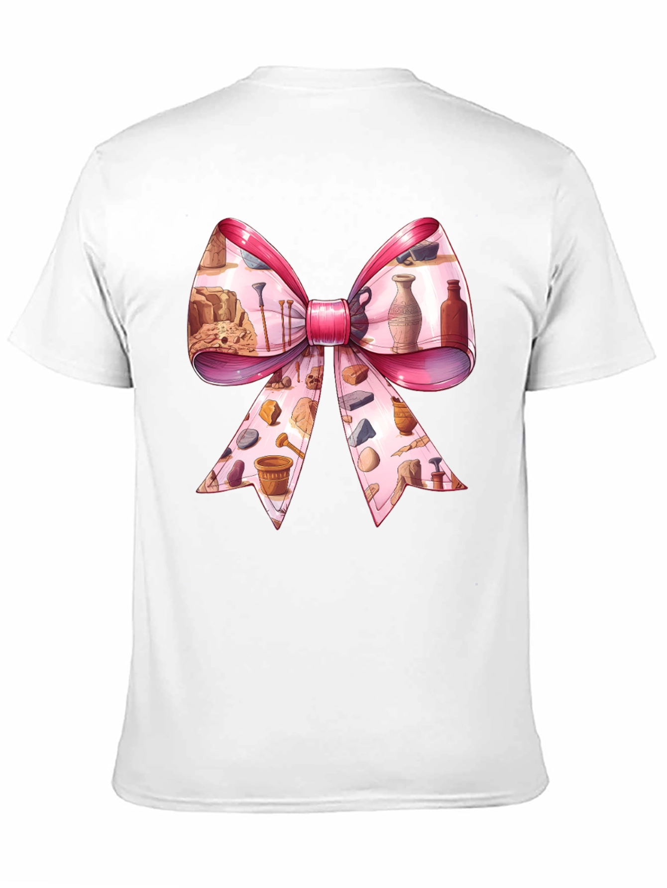 Archaeology Bow T-Shirt - Dig Into Style!