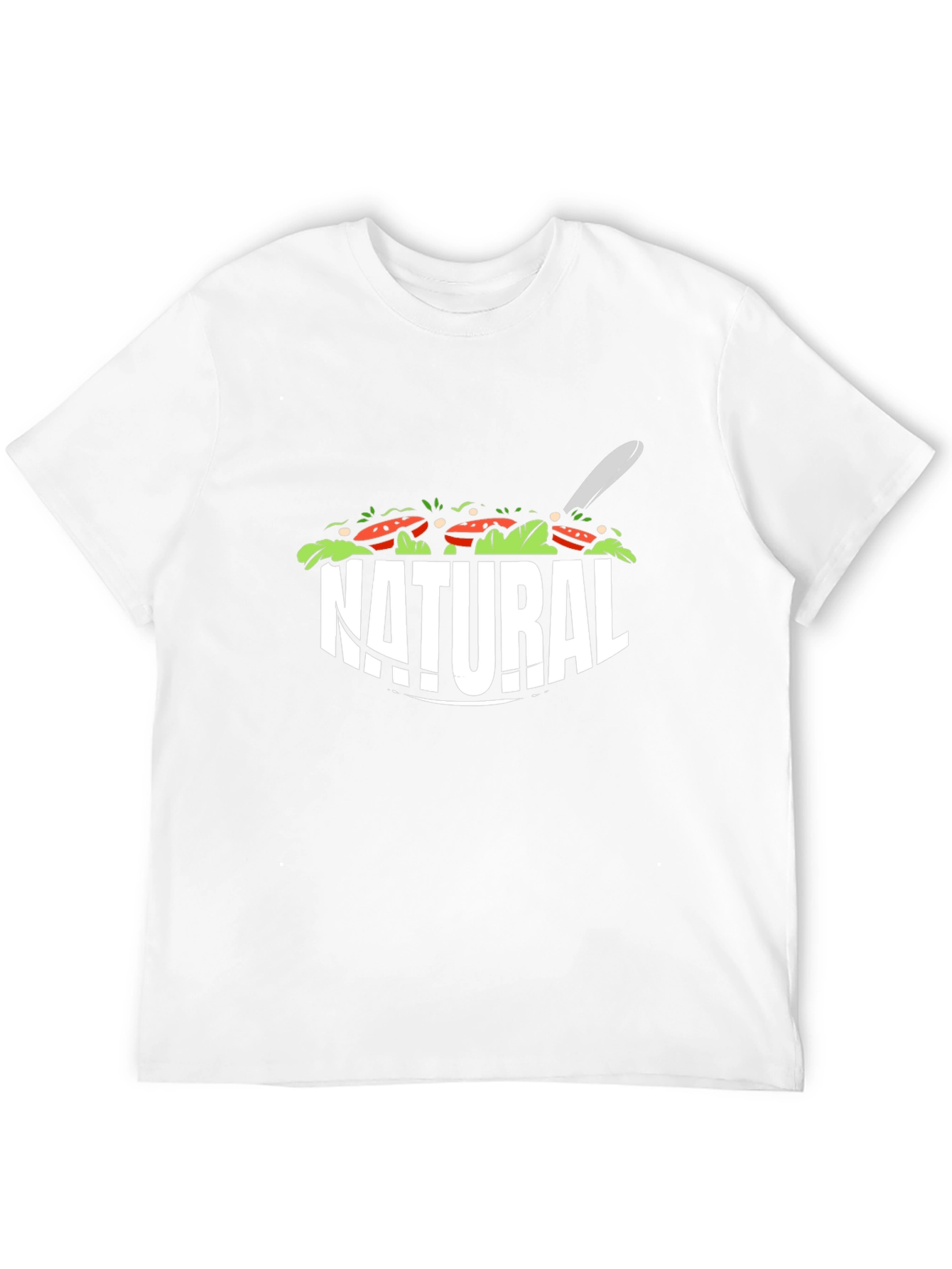 Natural Salad T-Shirt - Fresh & Fun Design