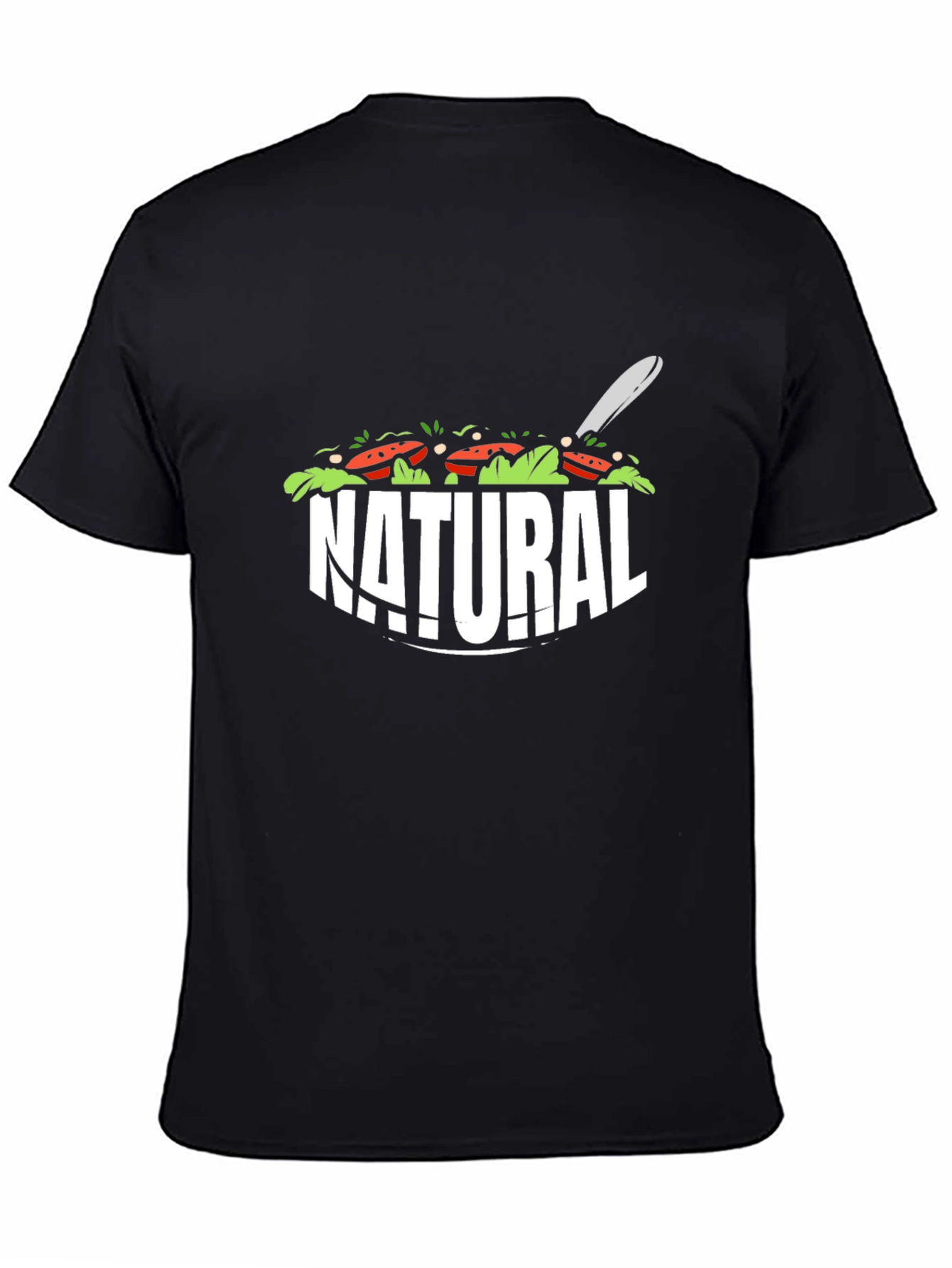 Natural Salad T-Shirt - Fresh & Fun Design