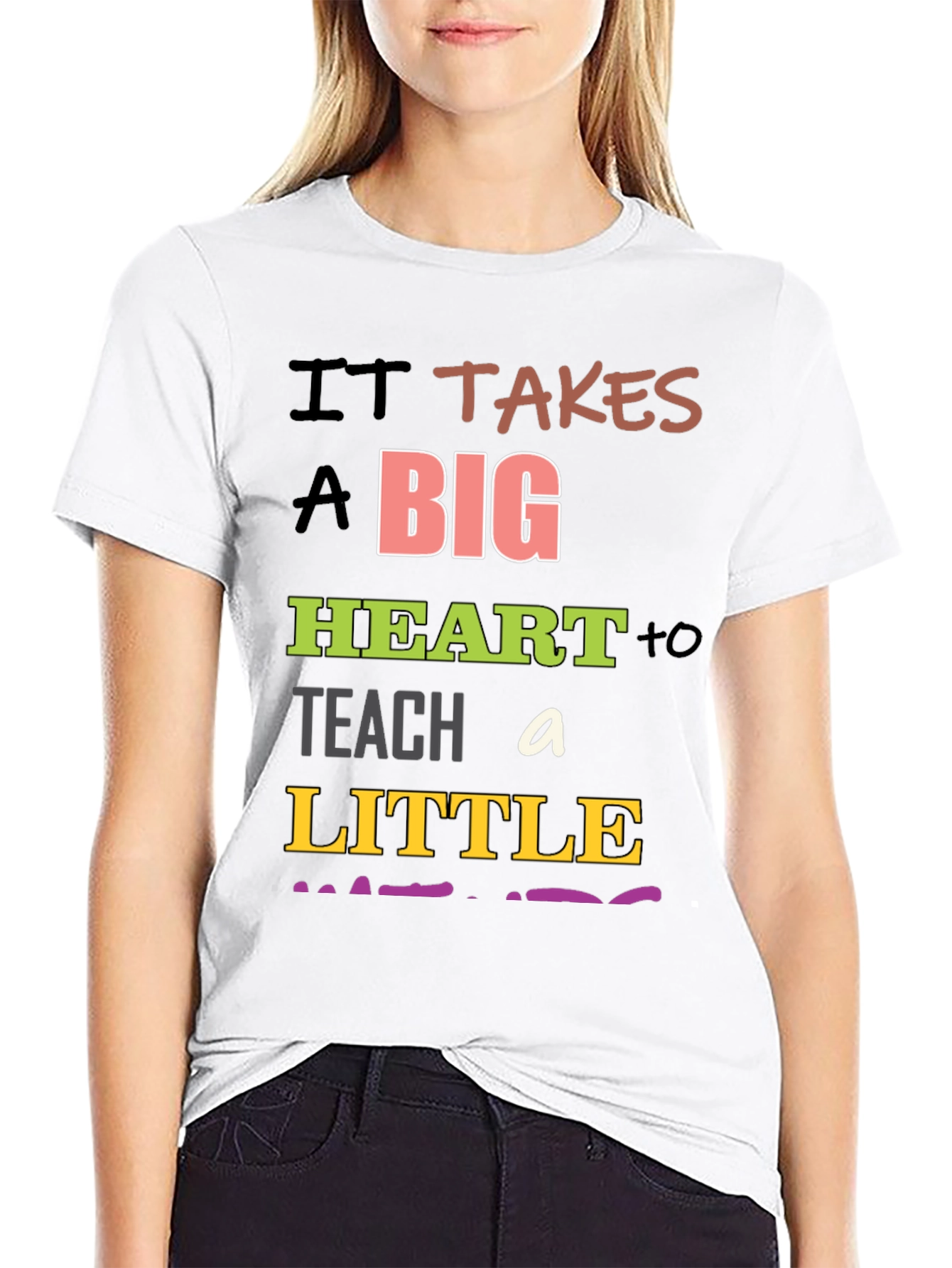 Teacher Heart Graphic Tee