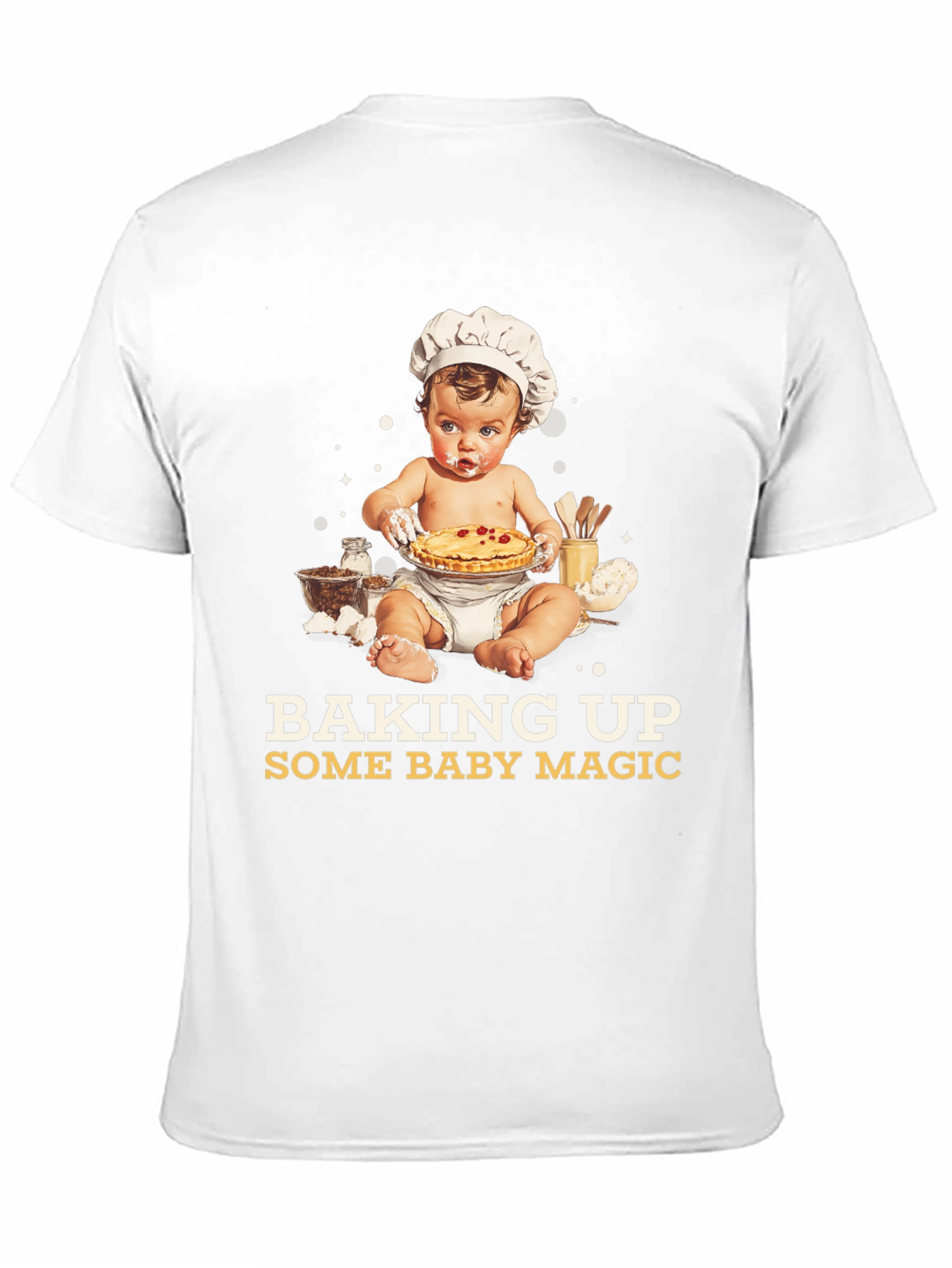 Baking Up Some Baby Magic Graphic Tee