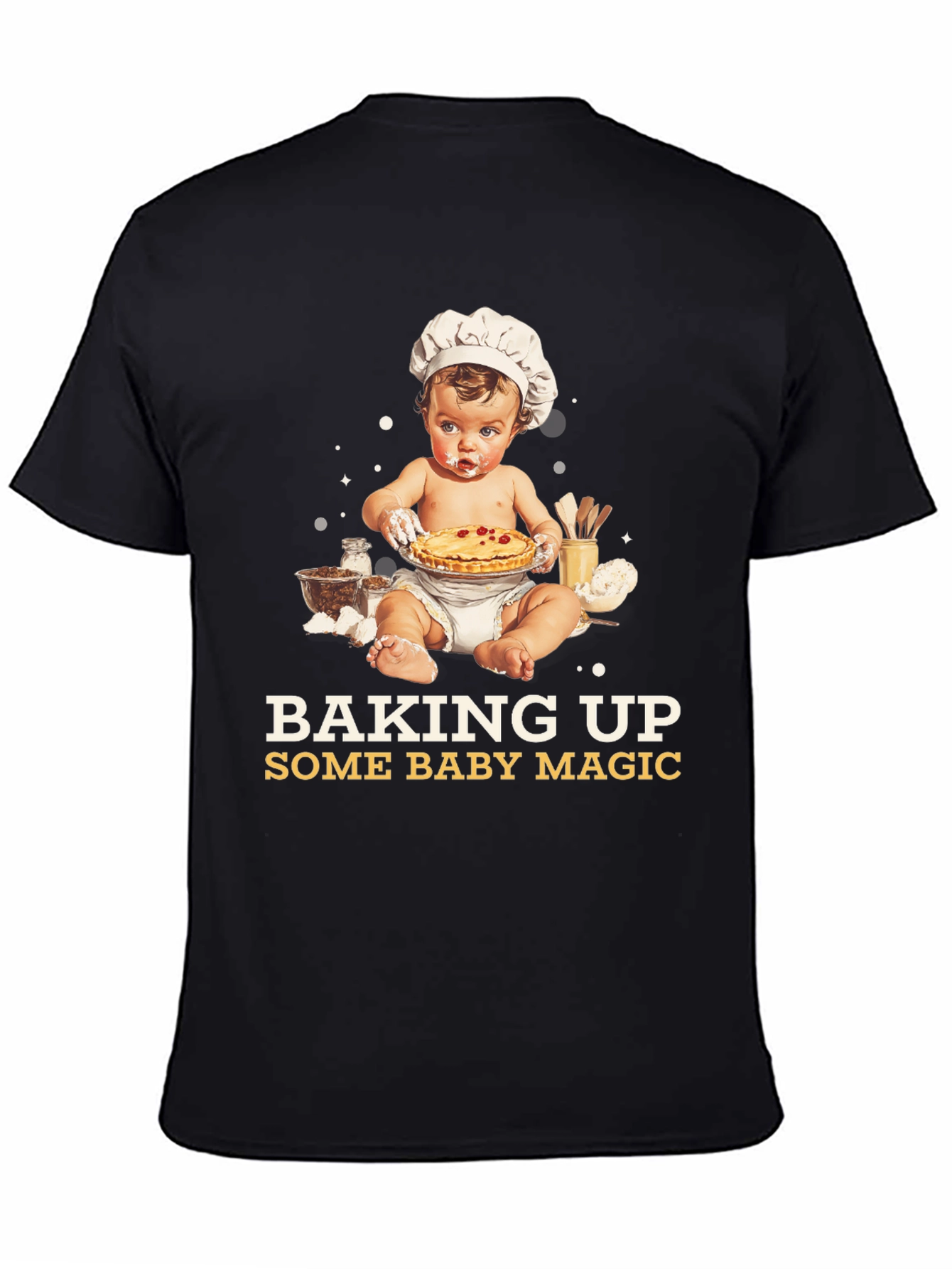 Baking Up Some Baby Magic Graphic Tee