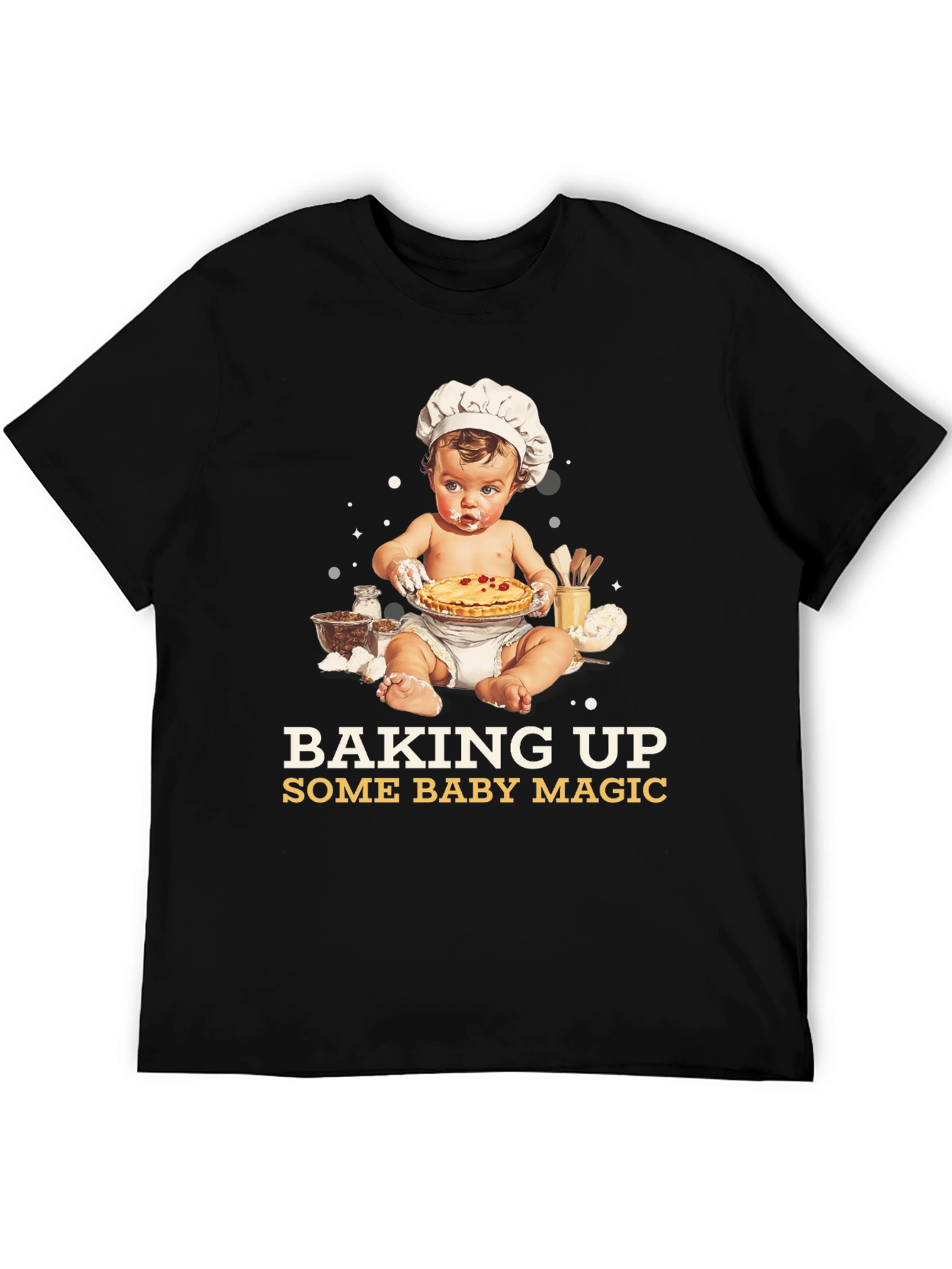 Baking Up Some Baby Magic Graphic Tee