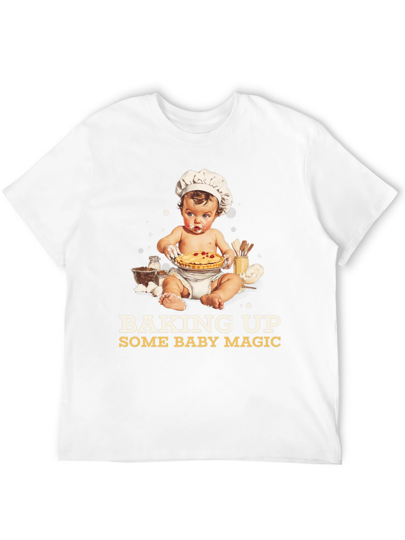Baking Up Some Baby Magic Graphic Tee