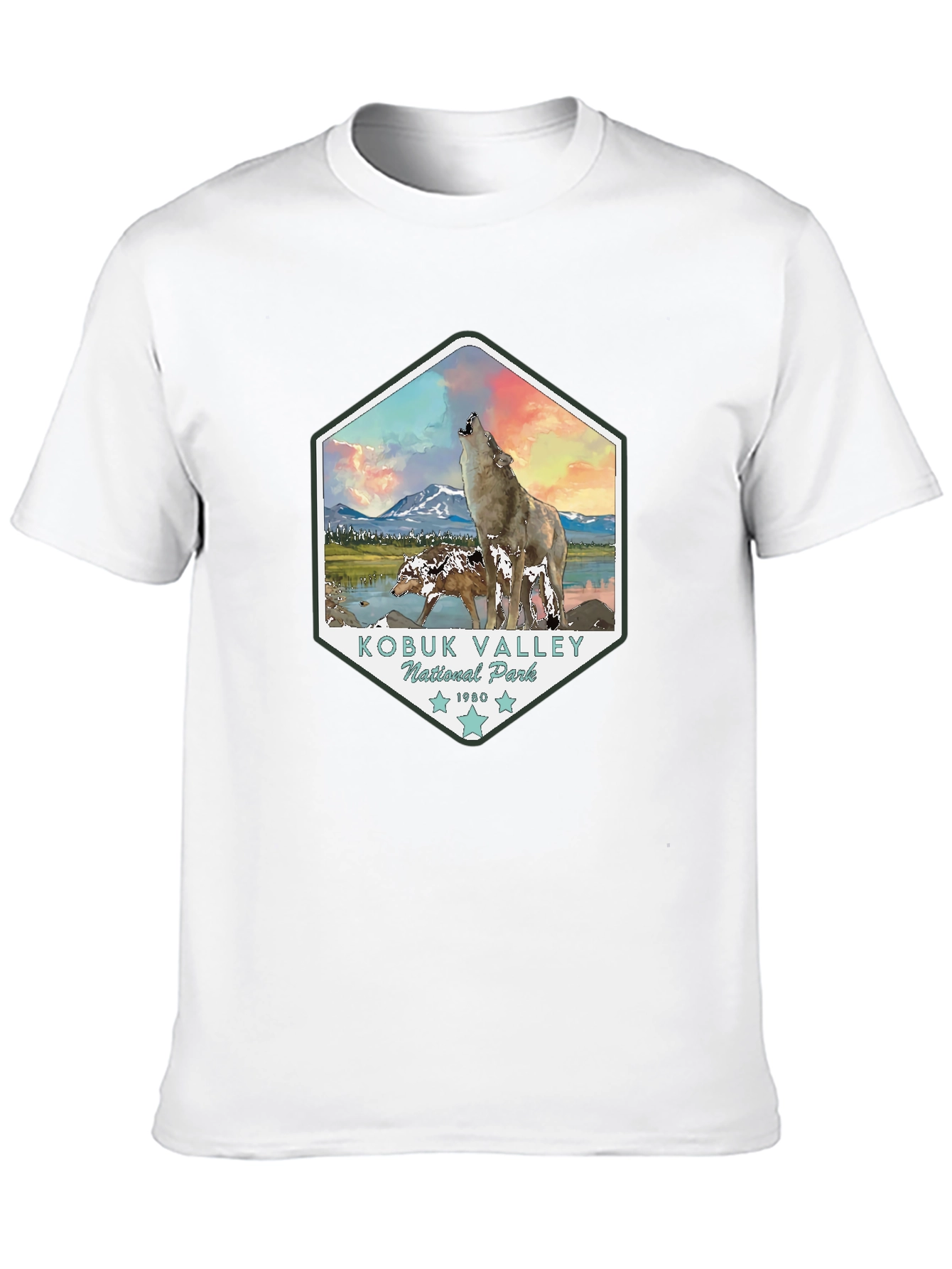 Kobuk Valley National Park Wolf Graphic Tee