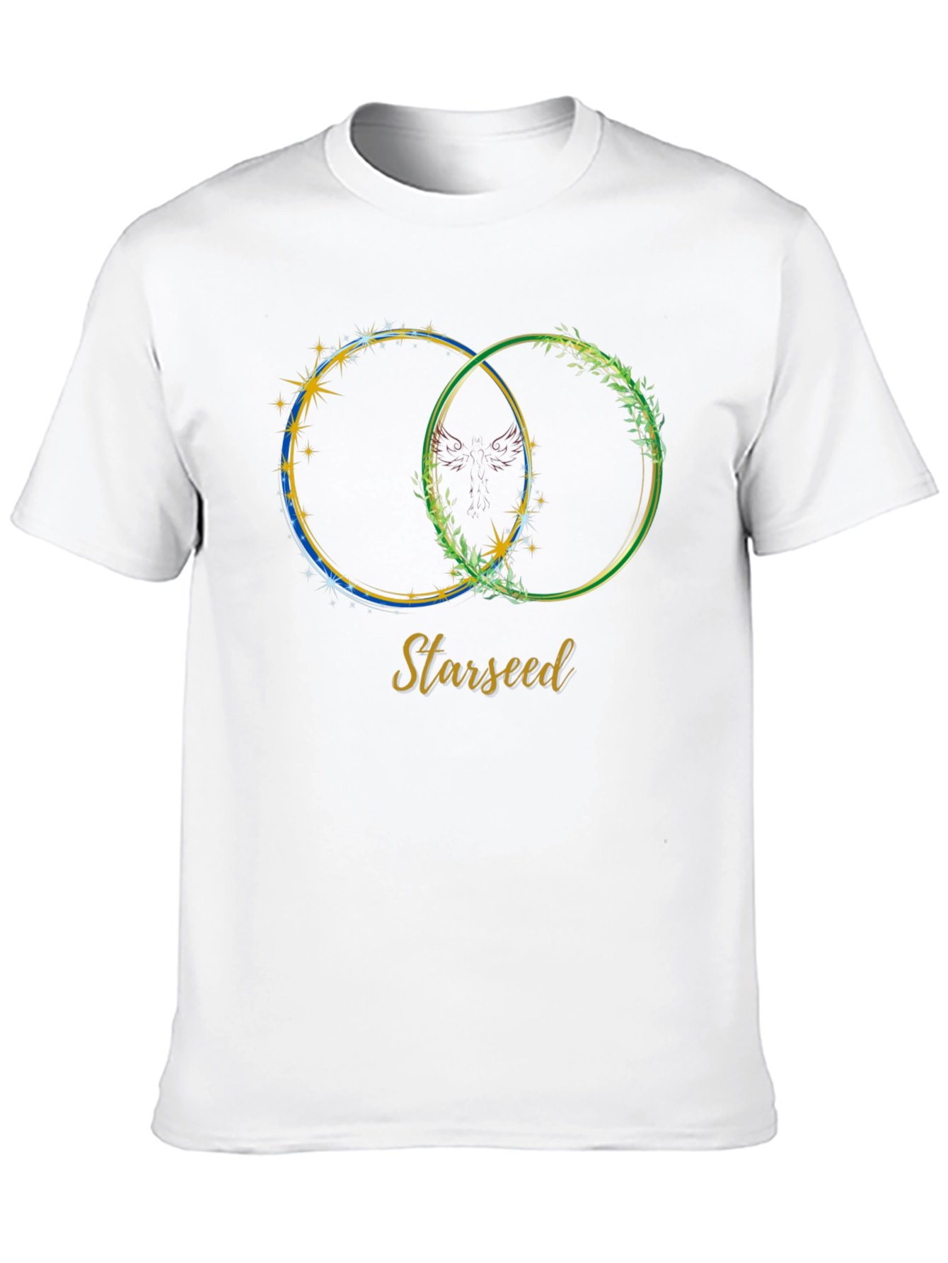 Starseed Graphic Print Tee - Black Casual T-Shirt
