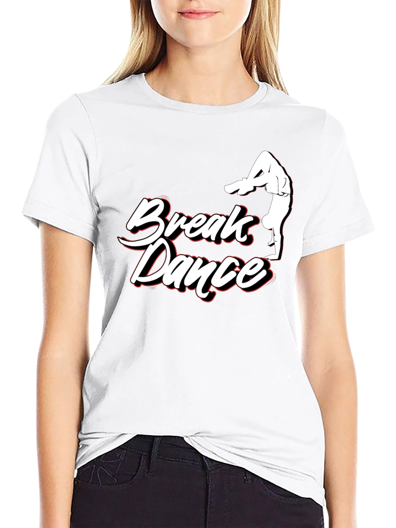 Break Dance T-Shirt - Black Tee