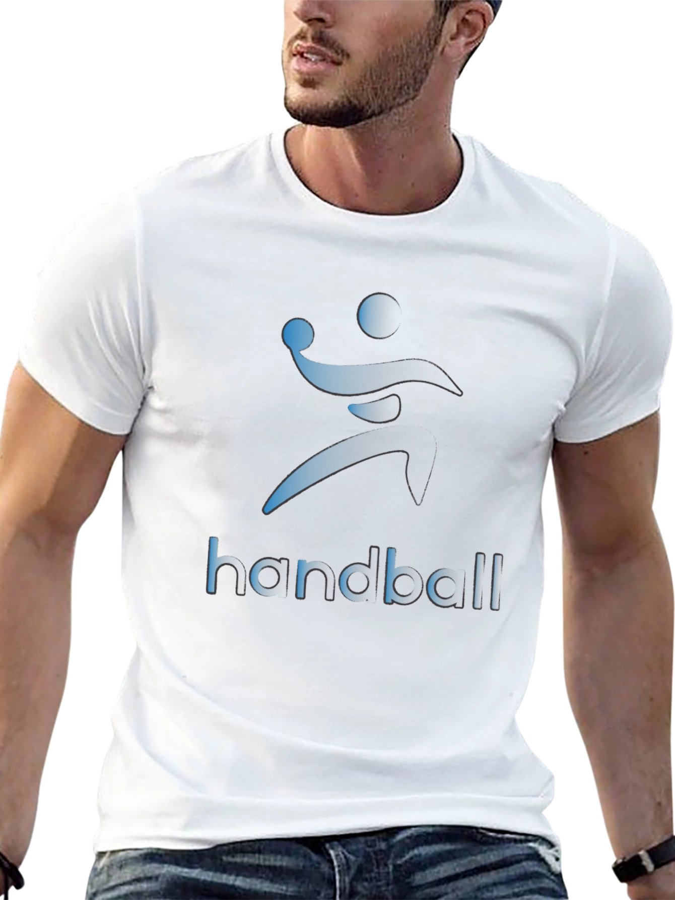 Handball Graphic T-Shirt | Sports Fan Apparel