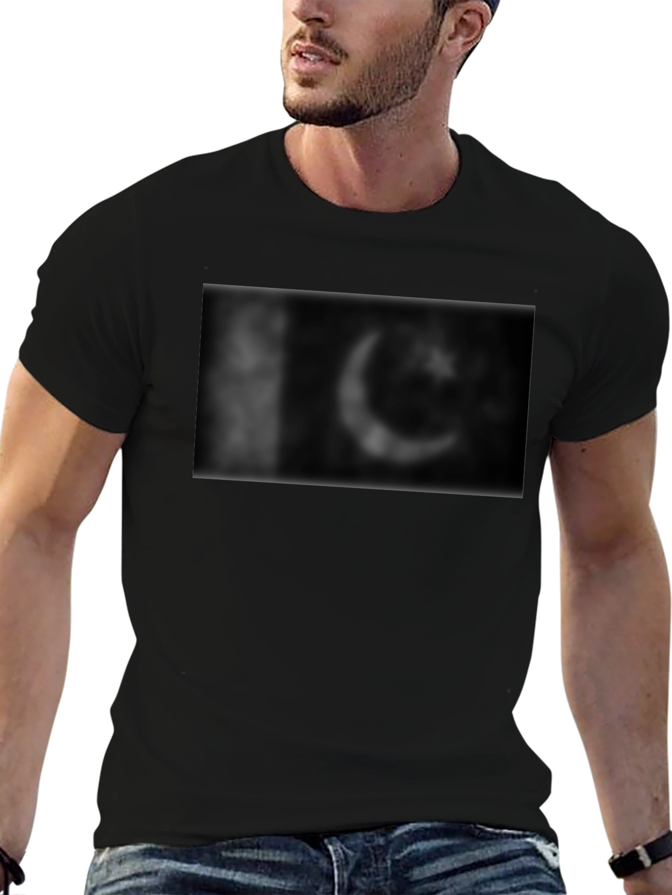 Black Graphic Tee - Pakistan Flag