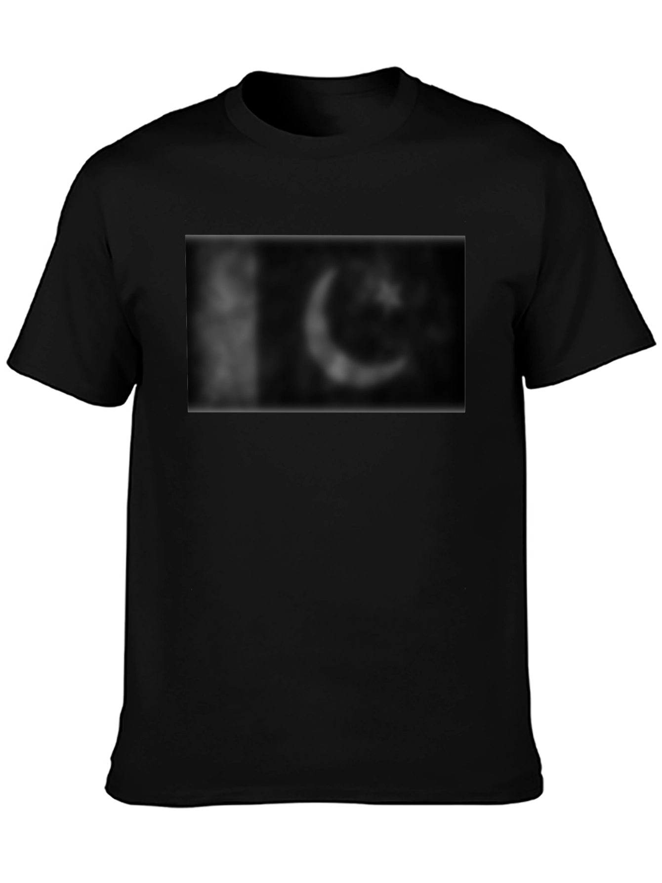 Black Graphic Tee - Pakistan Flag