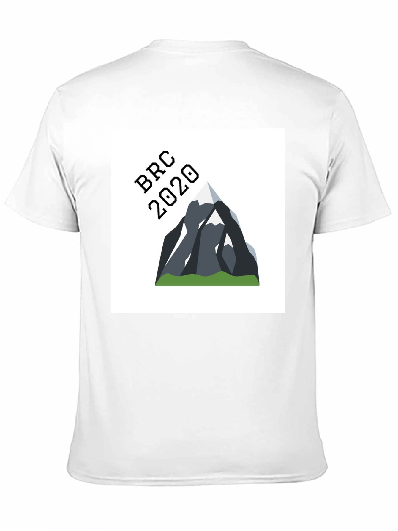 BRC 2020 Mountain Graphic Tee - Black Cotton Blend