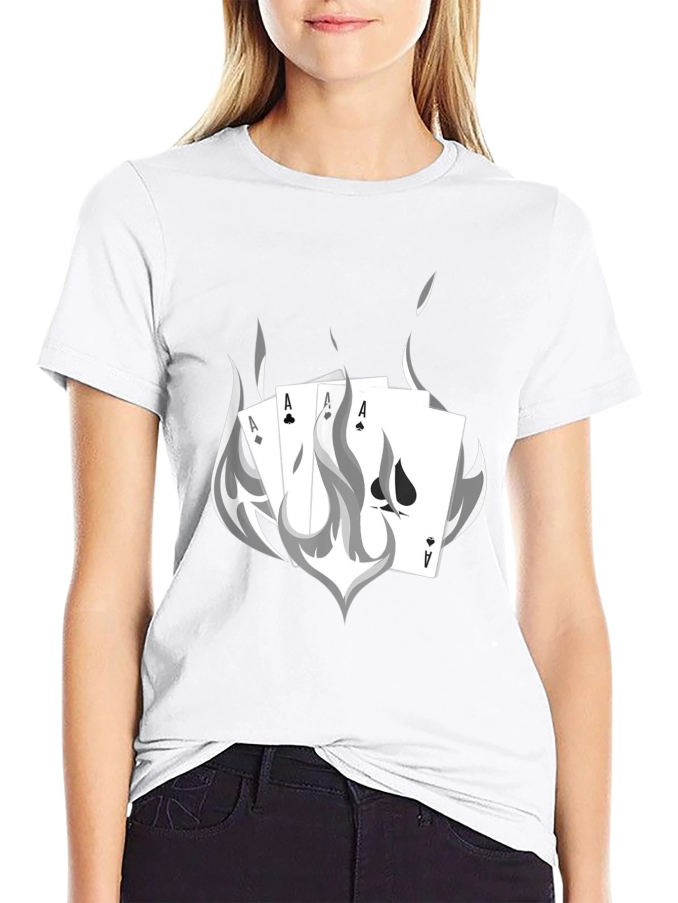 Ace in the Hole Black T-Shirt