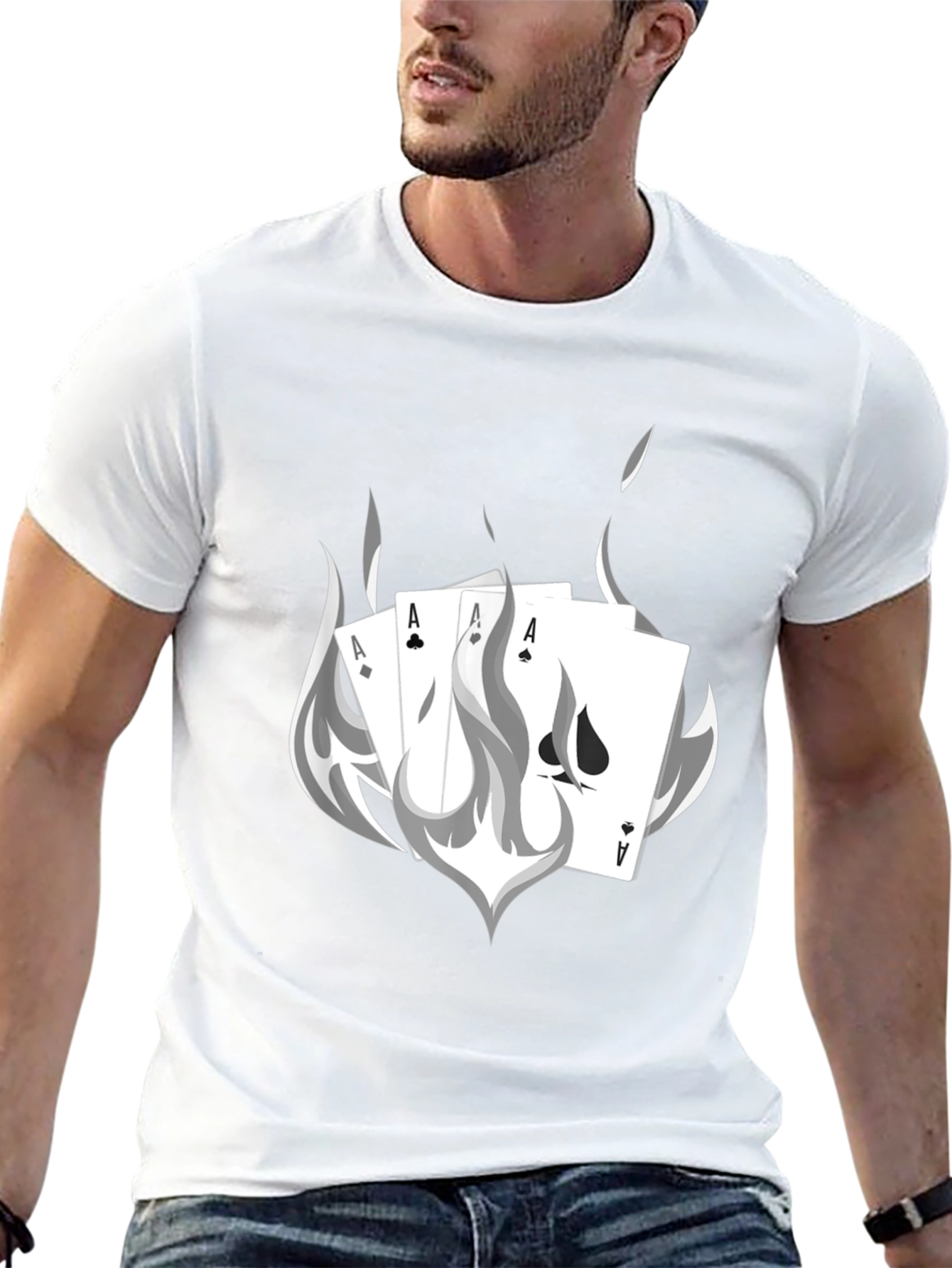 Ace in the Hole Black T-Shirt