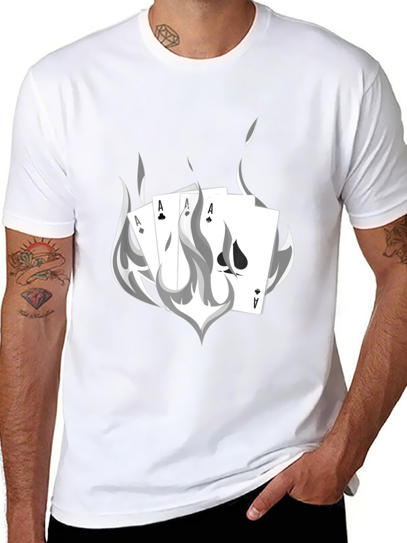 Ace in the Hole Black T-Shirt