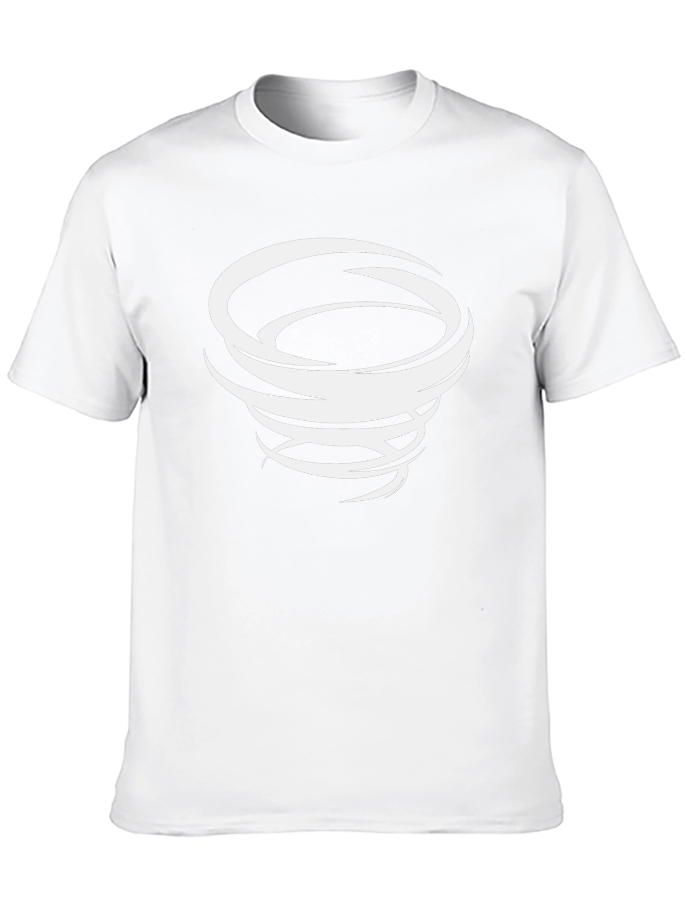 Tornado Graphic Tee - Black Cotton Blend